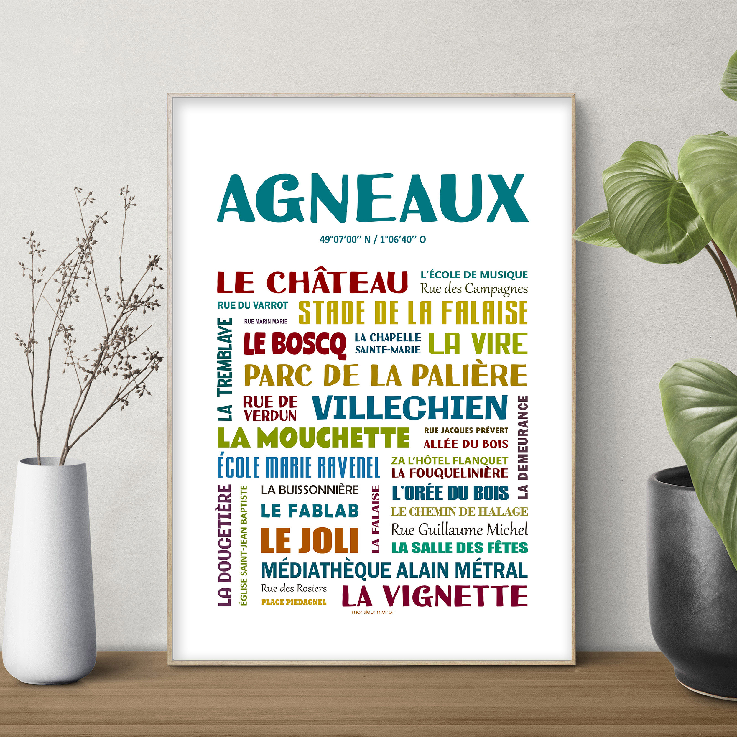 affiche Agneaux (manche)