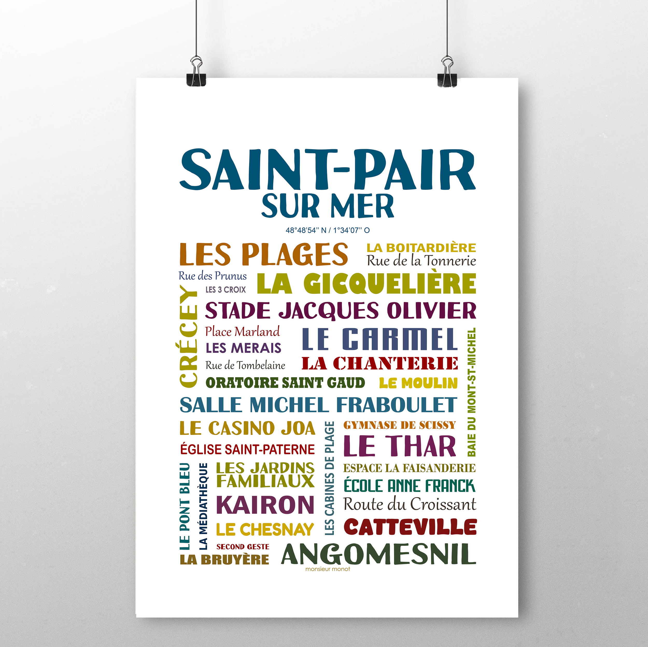 affiche Saint-Pair sur mer 2