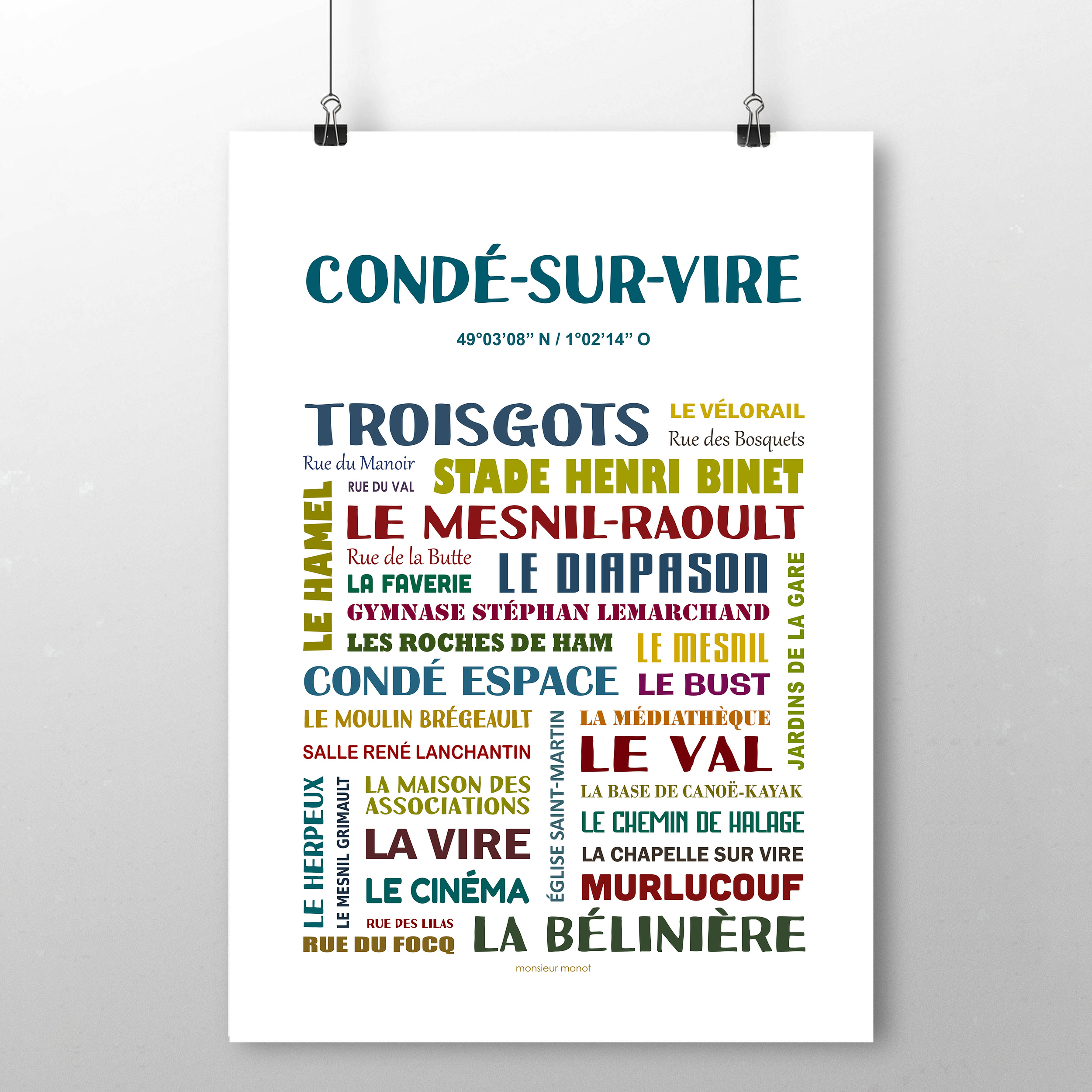 affiche Condé sur Vire 2