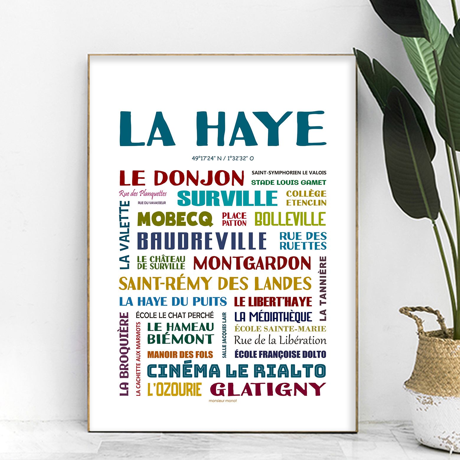 affiche La Haye manche