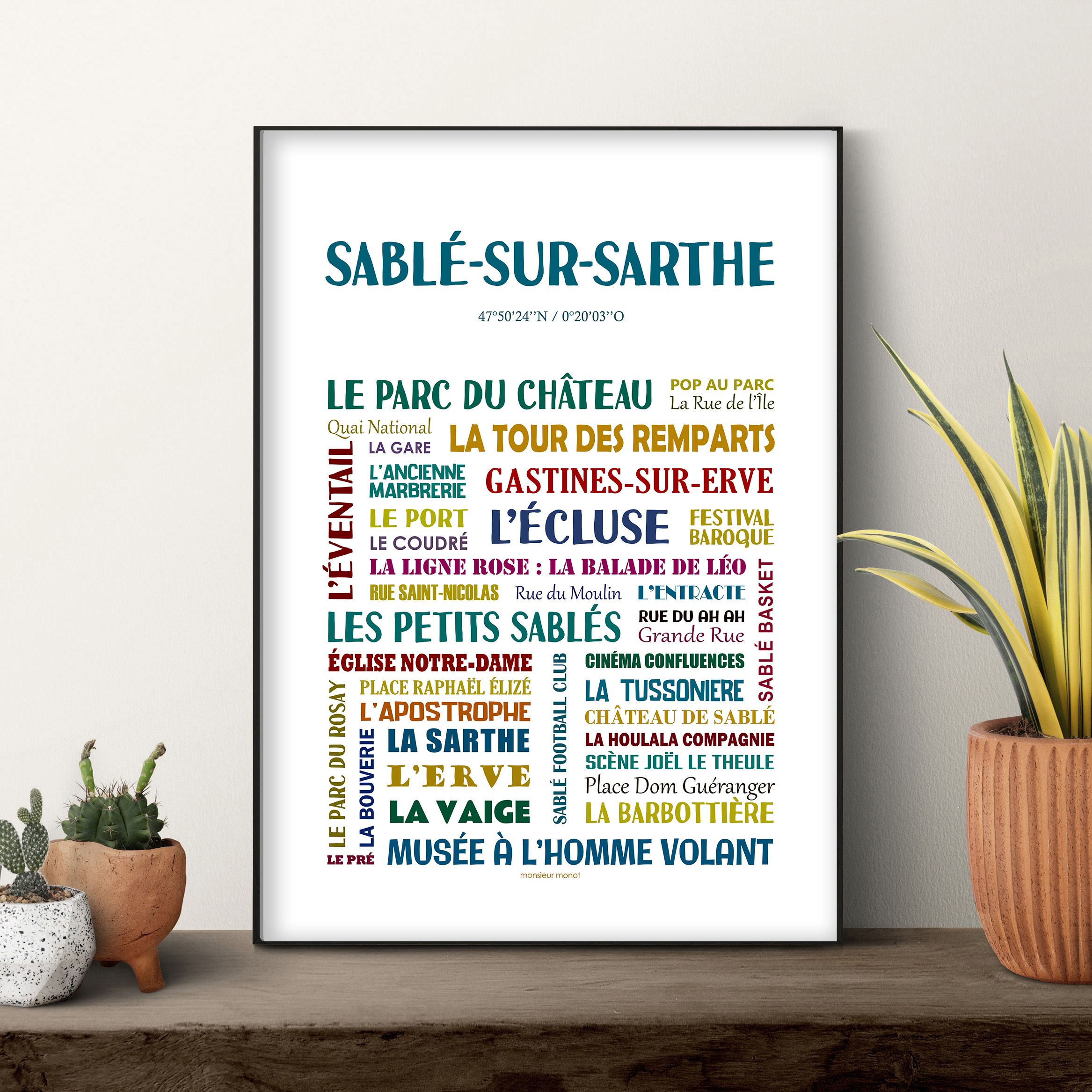 affiche Sablé sur sarthe NOUVELLE