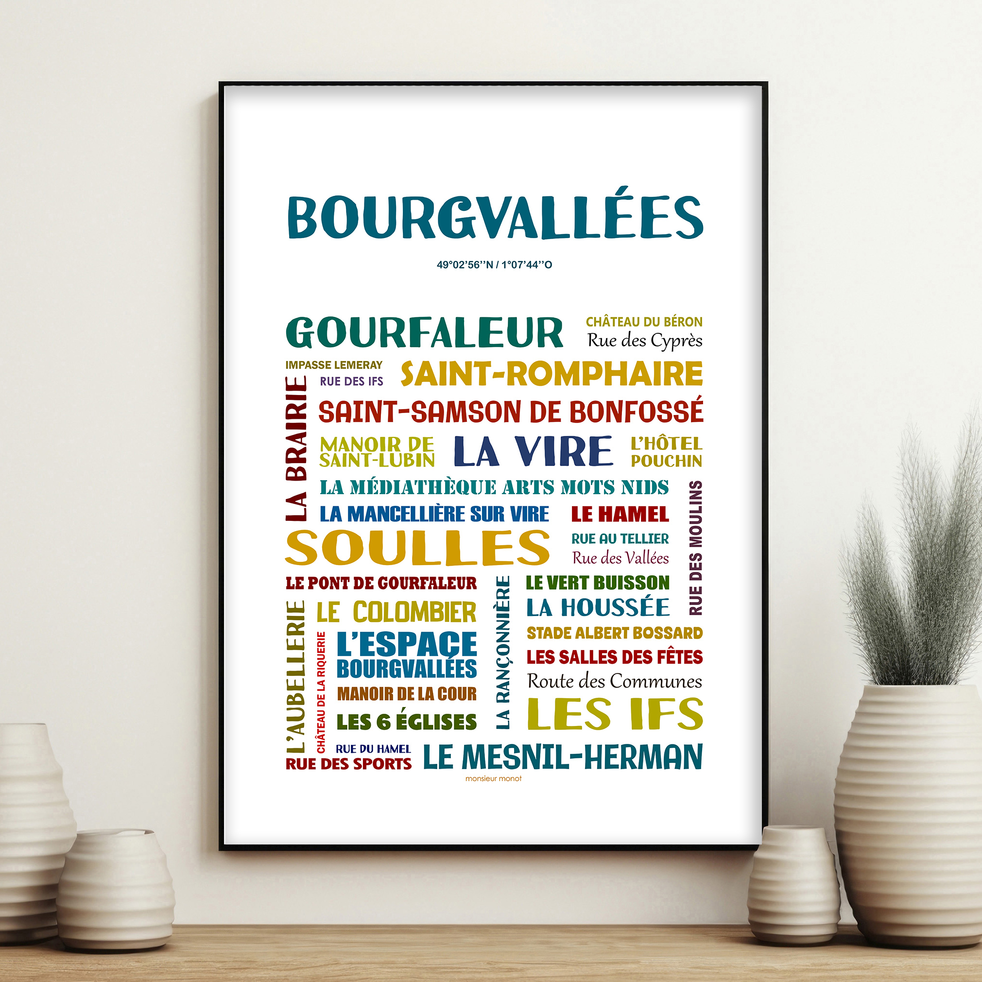 affiche Bourgvallées quartiers