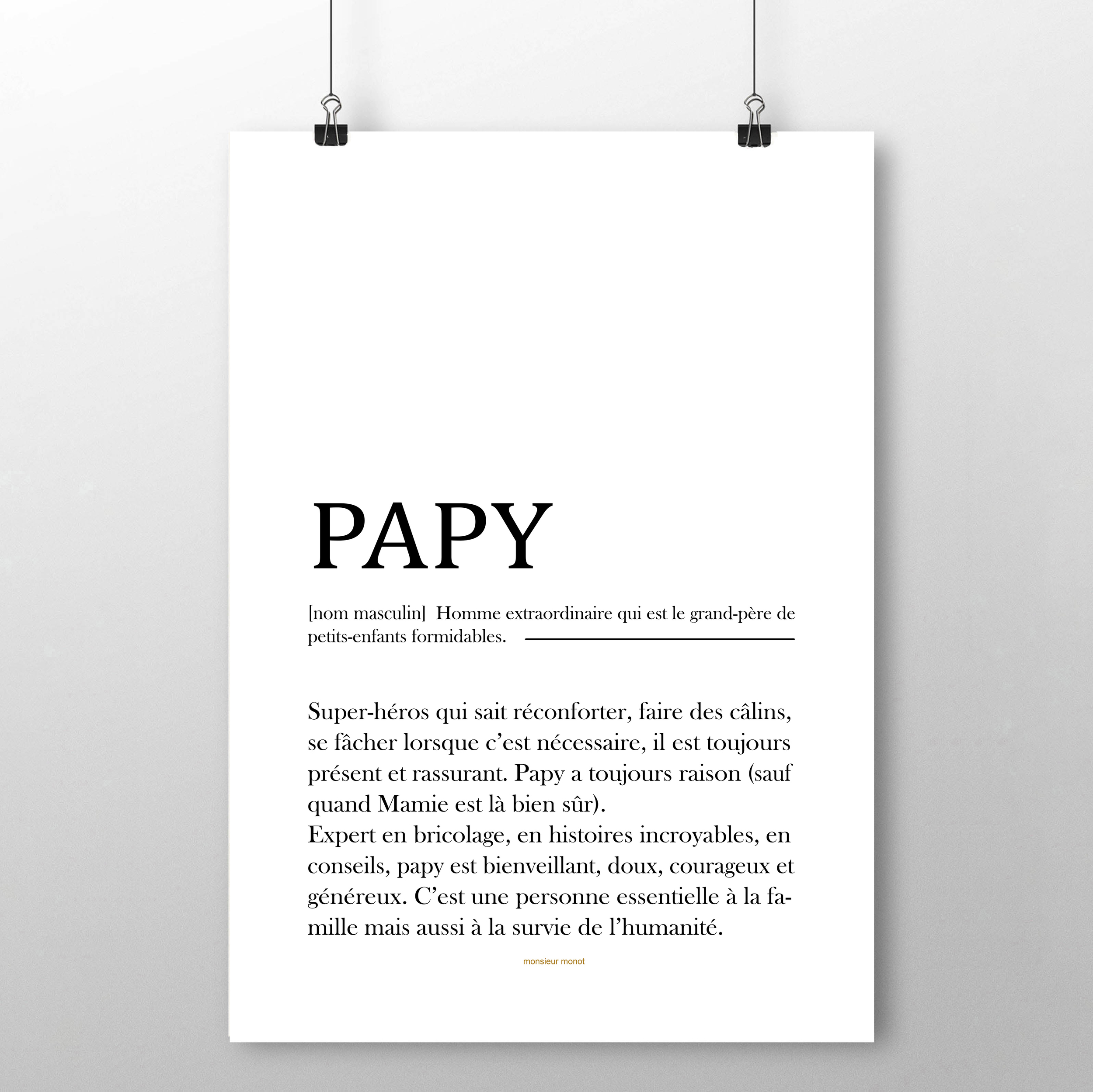 affiche papy 2 nouvelle