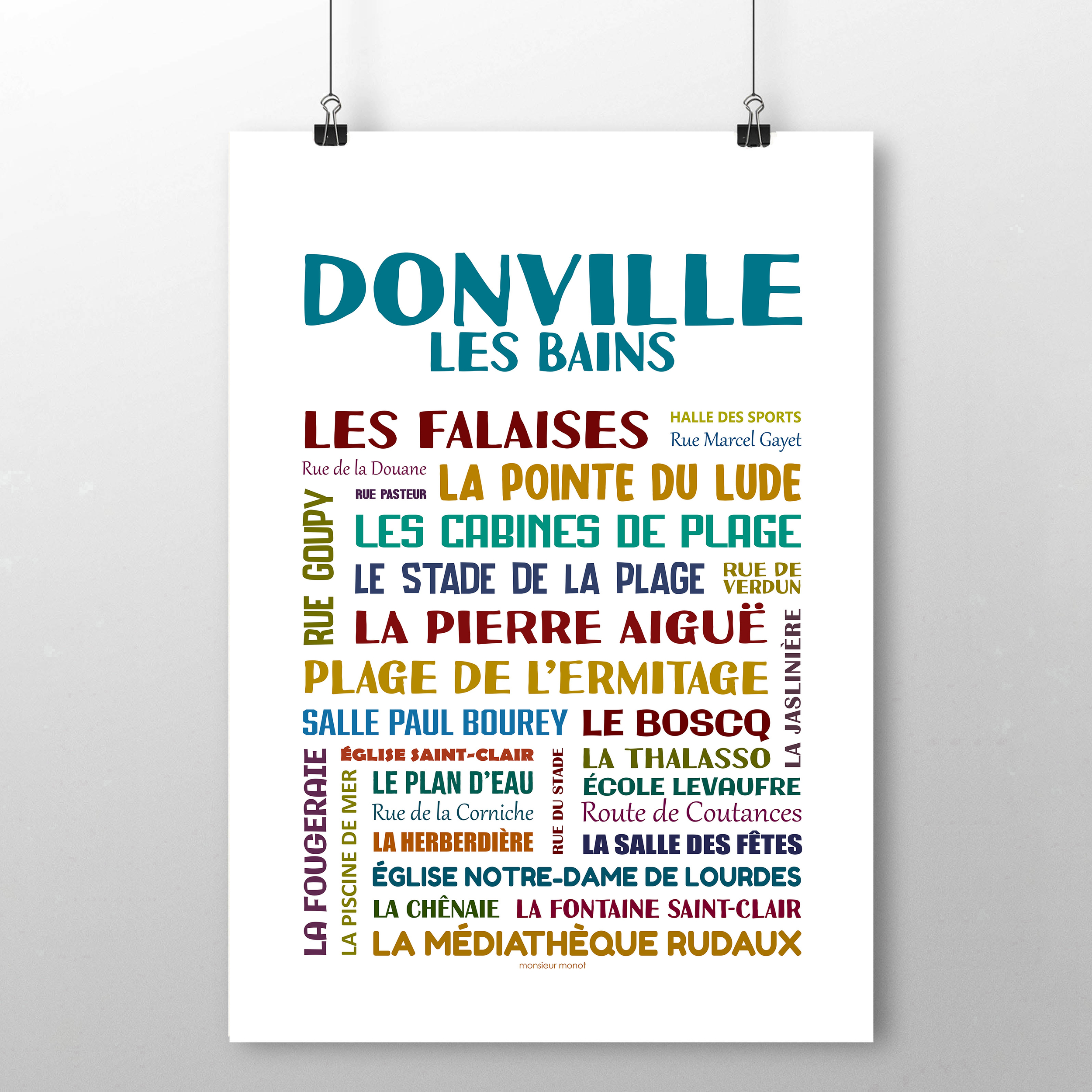 affiche Donville les bains 2