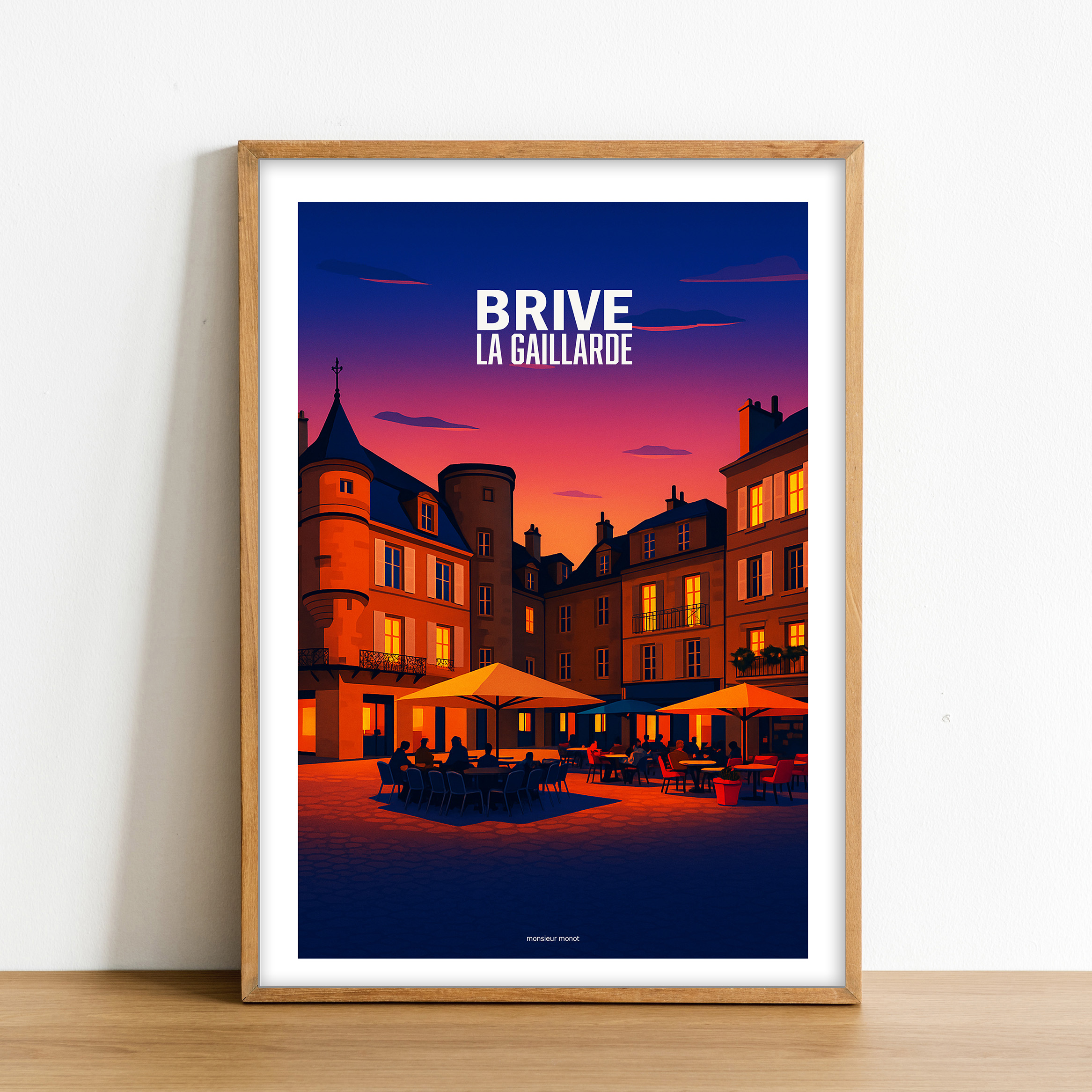 Affiche Brive la gaillarde la nuit