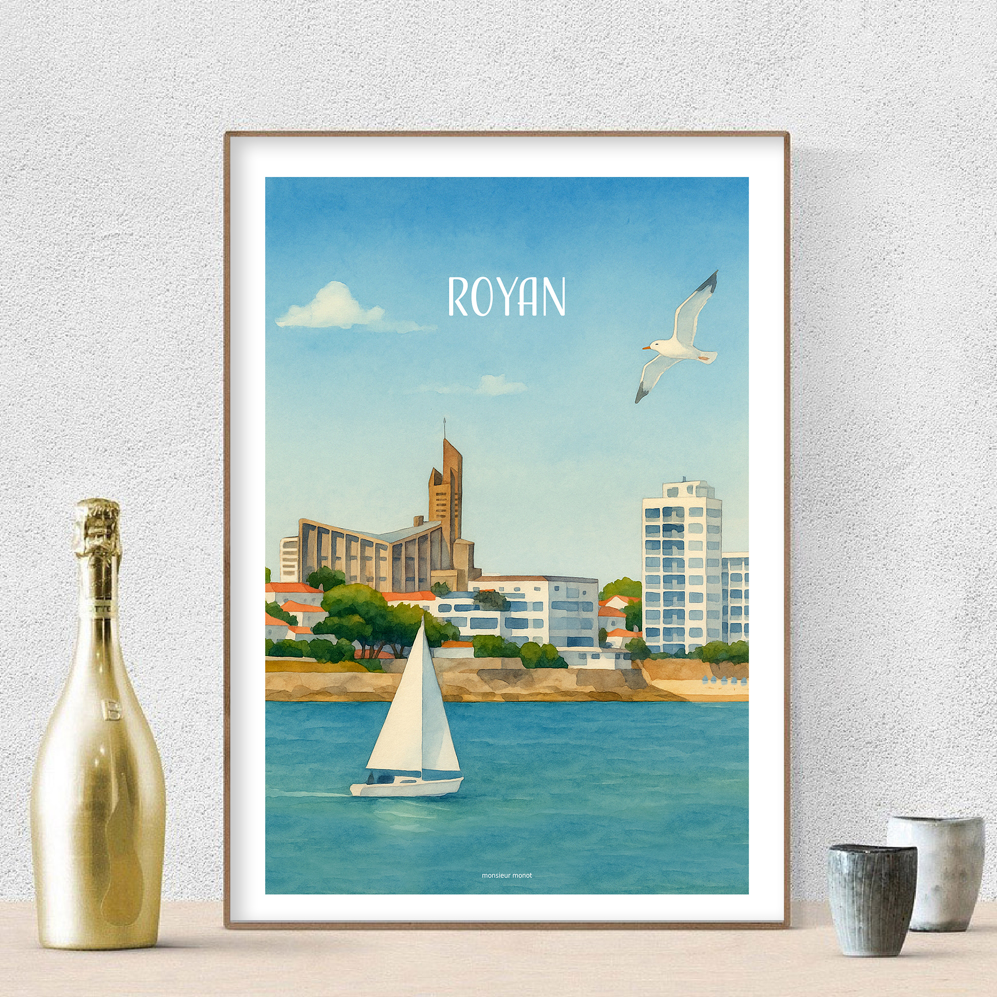 affiche Royan Couleur