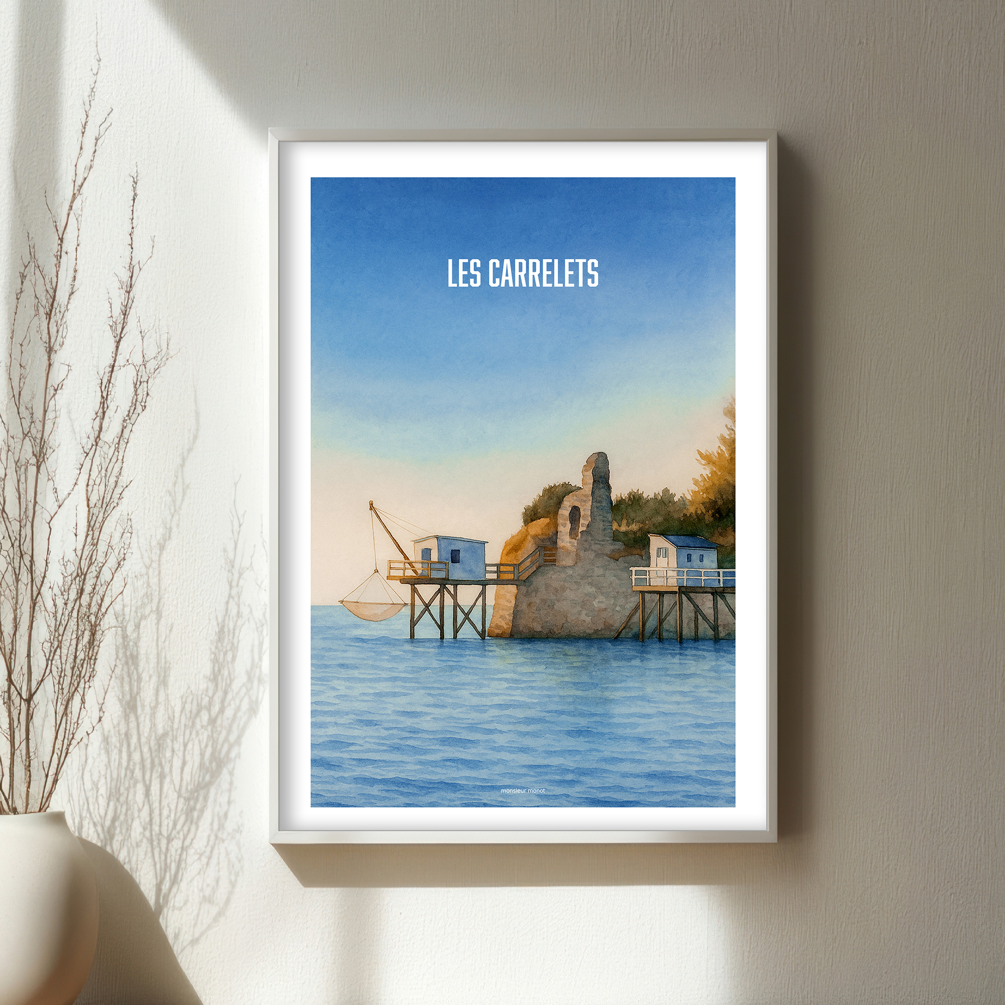 Affiches Les carrelets charente maritime