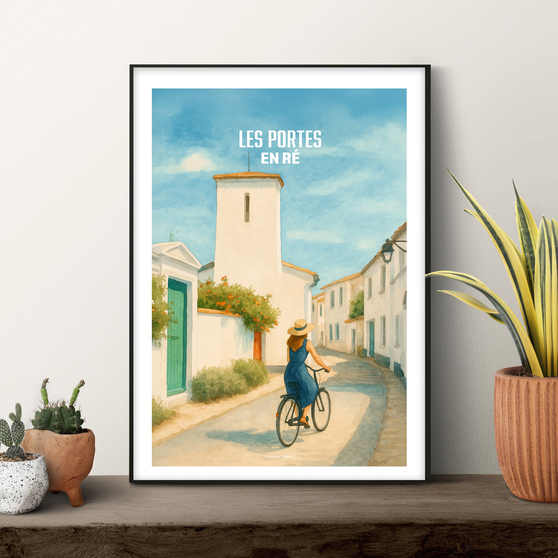affiche les Portes en ré couleur
