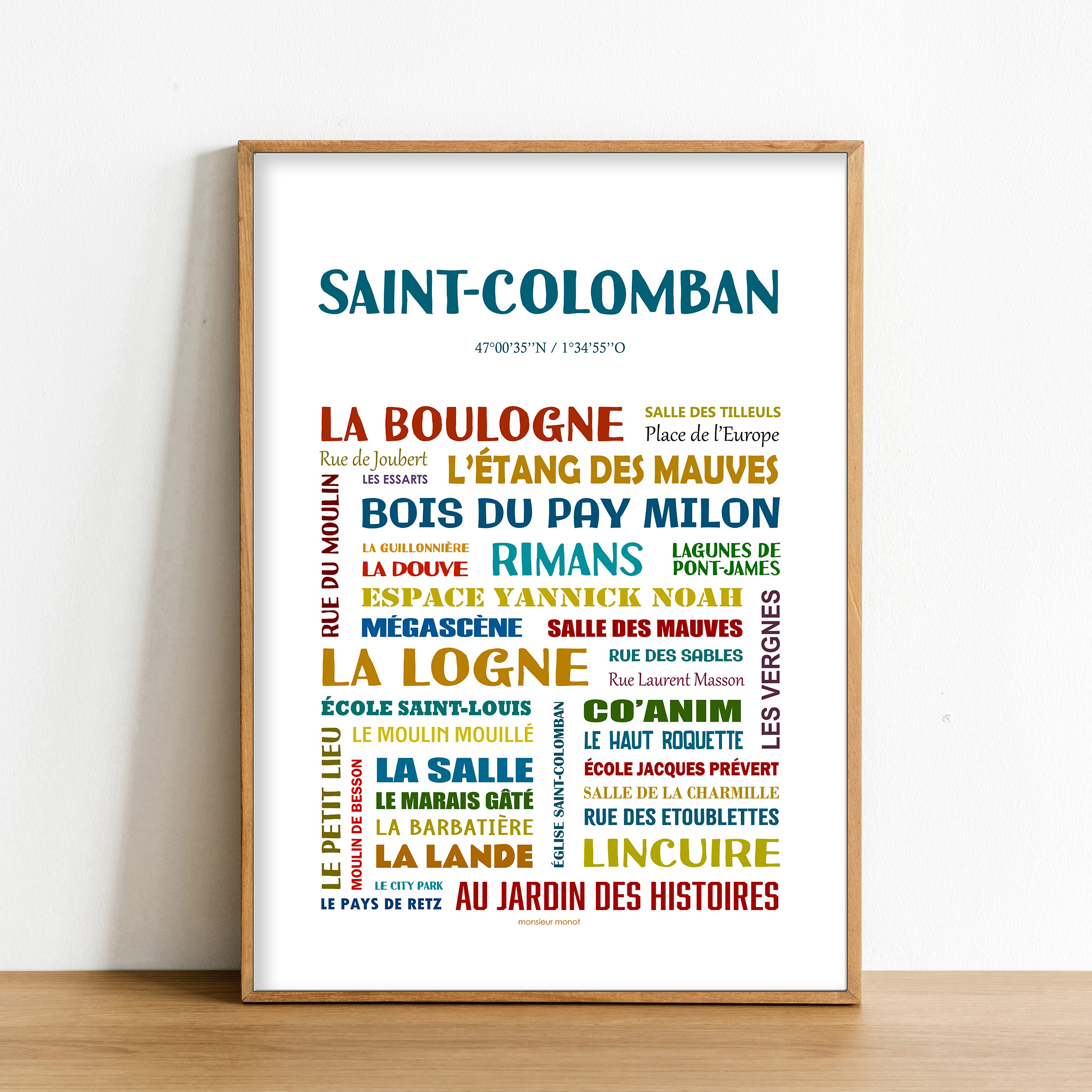Affiche Saint Colomban