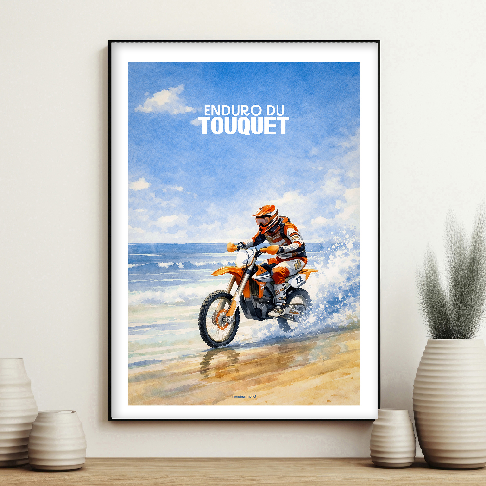 affiche Enduro du Touquet
