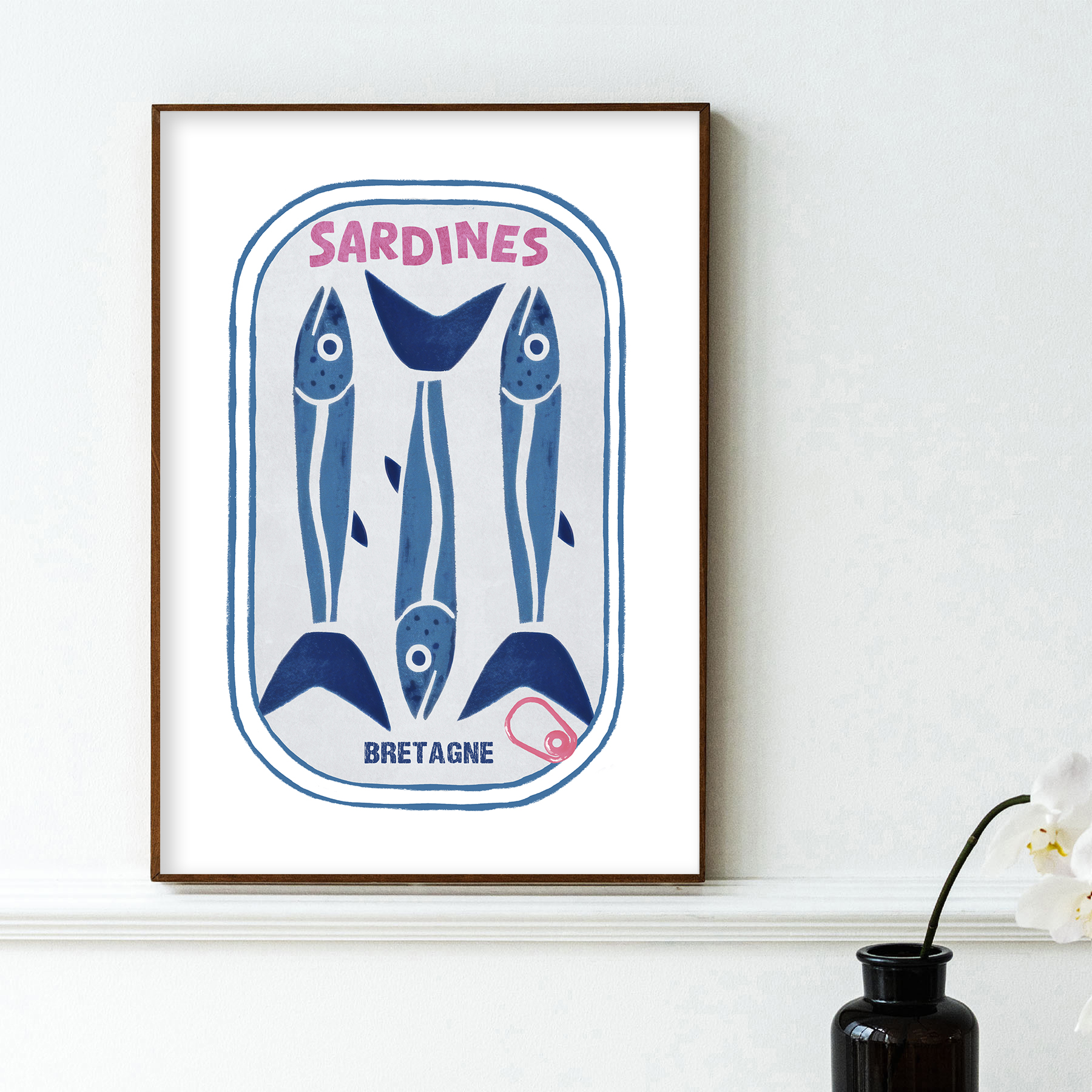 Affiche La boite de sardines
