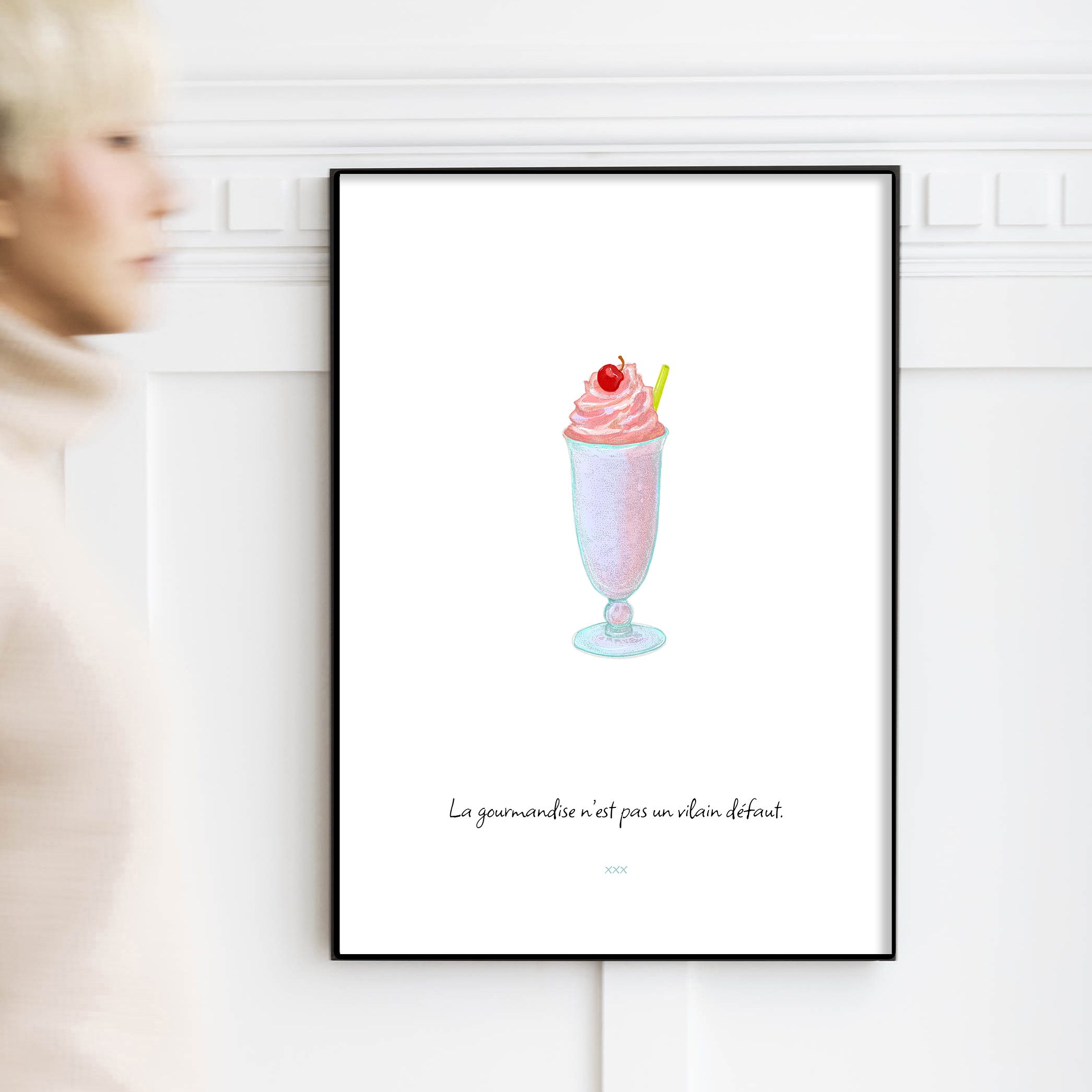 affiche La gourmandise nest pas un vilain défaut