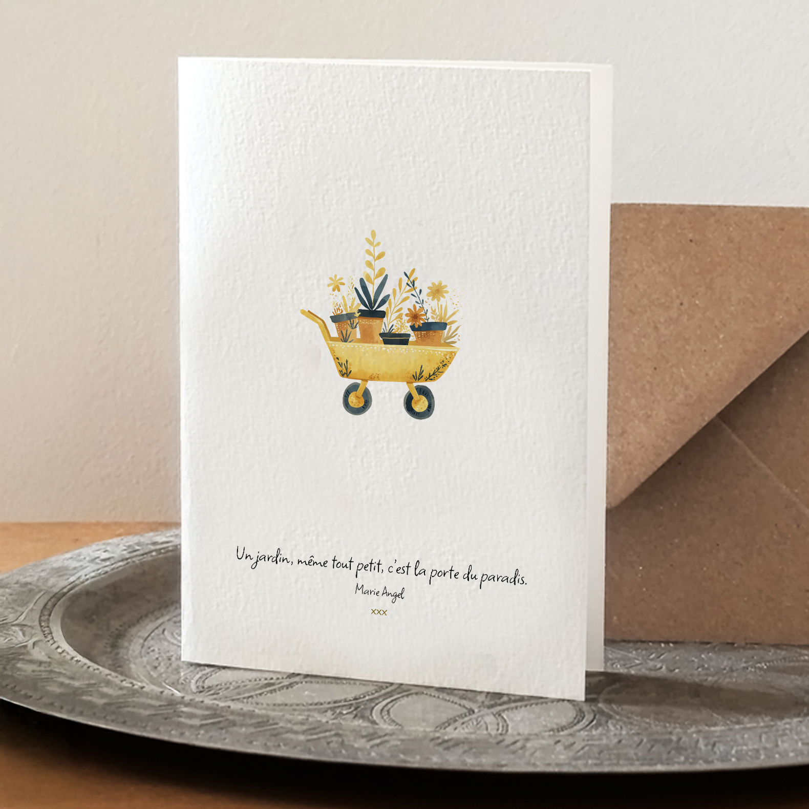 Carte Un jardin même tout petit
