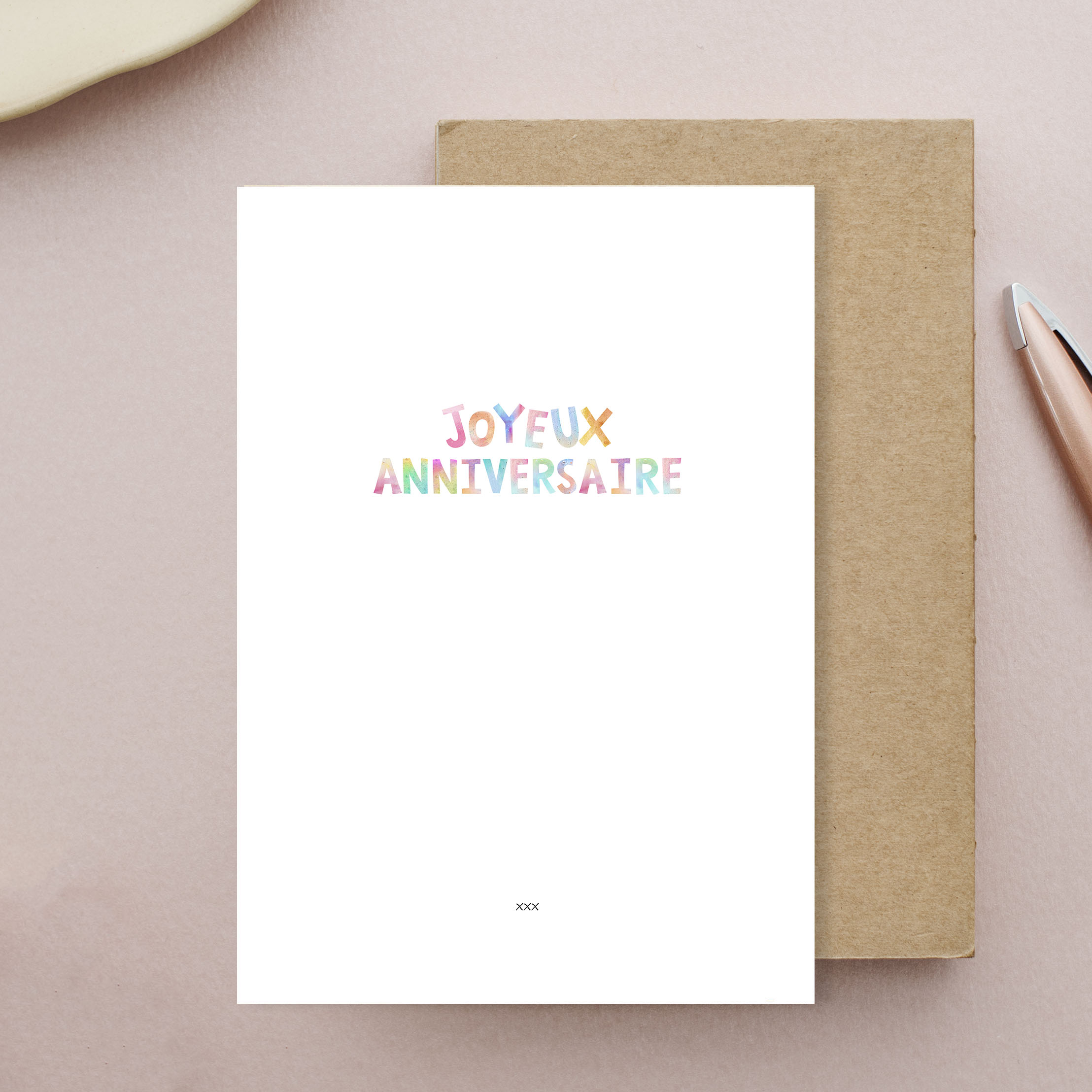 carte Joyeux anniversaire lpdem