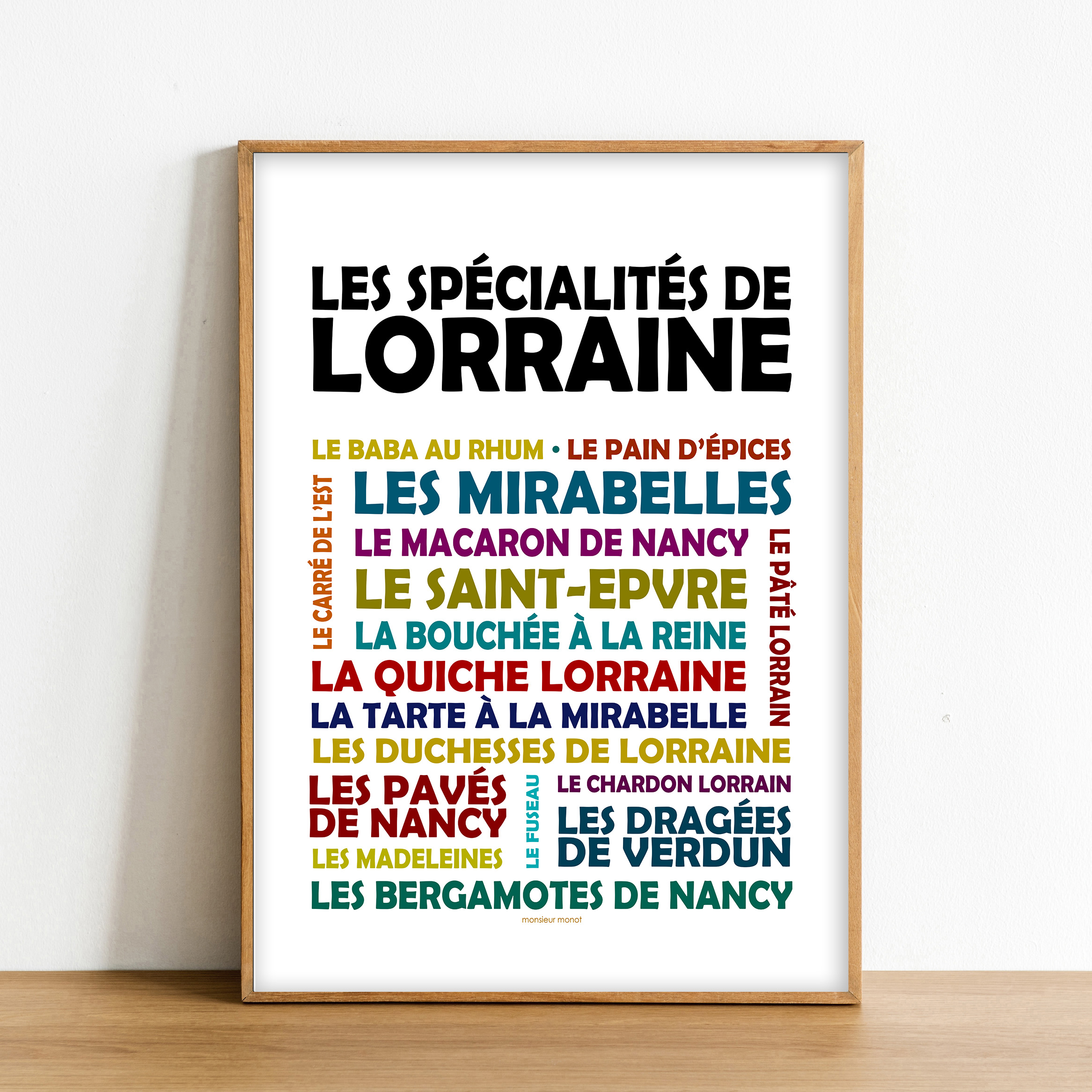 Affiche les spécialités de LORRAINE nouveau