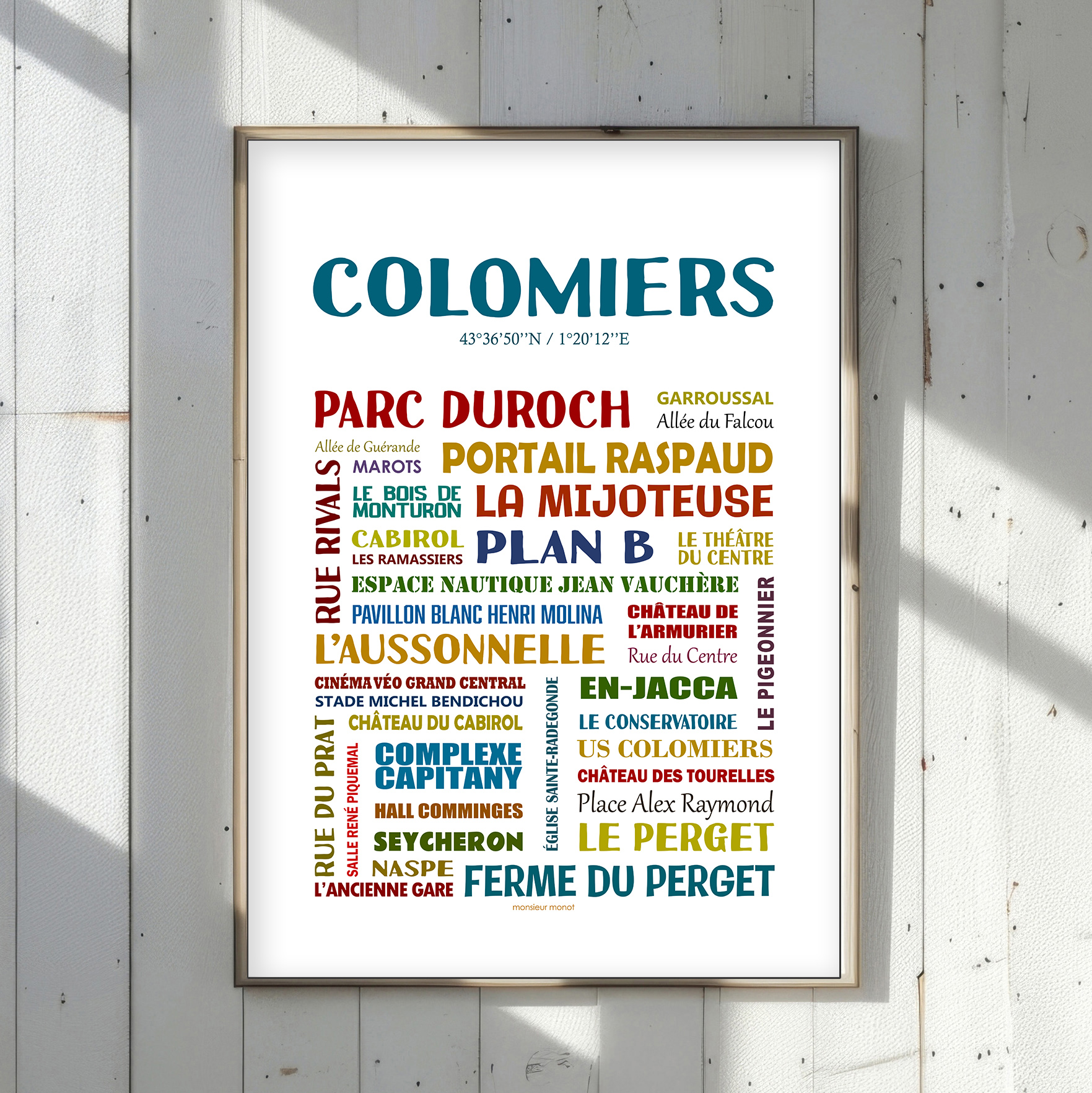 affiche Colomiers les Quartiers