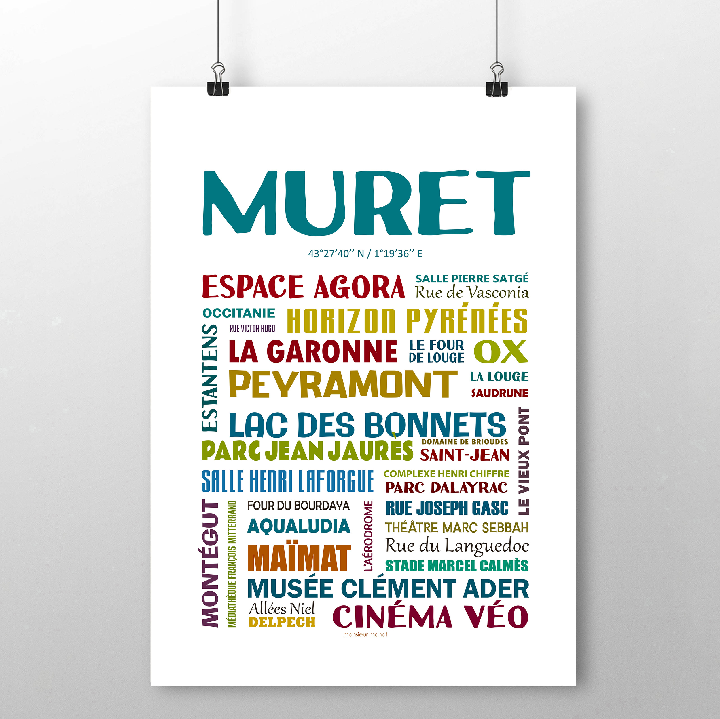 affiche Muret Les quartiers 2