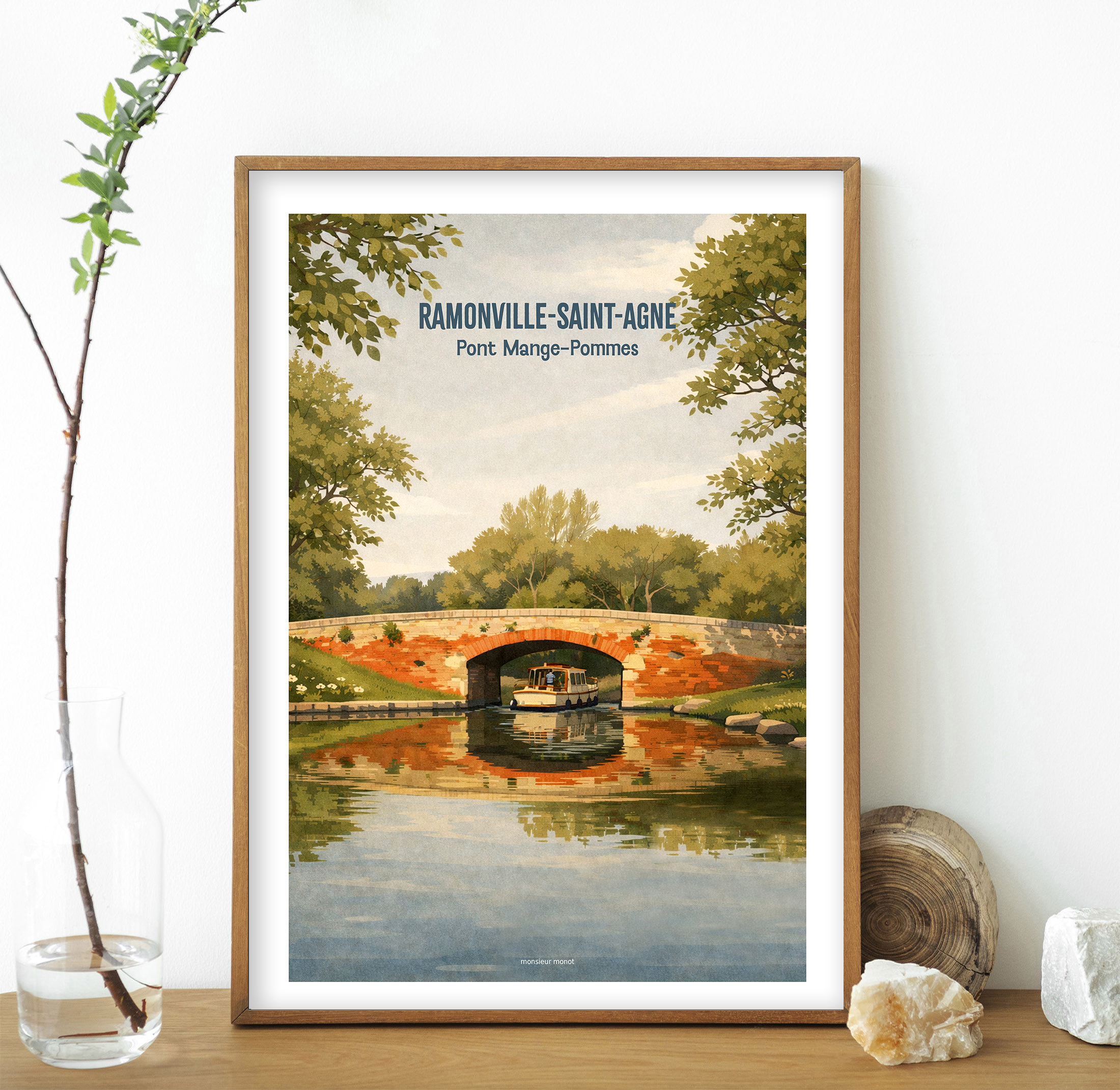 Affiche Ramonville saint-agne - Le pont mange pommes