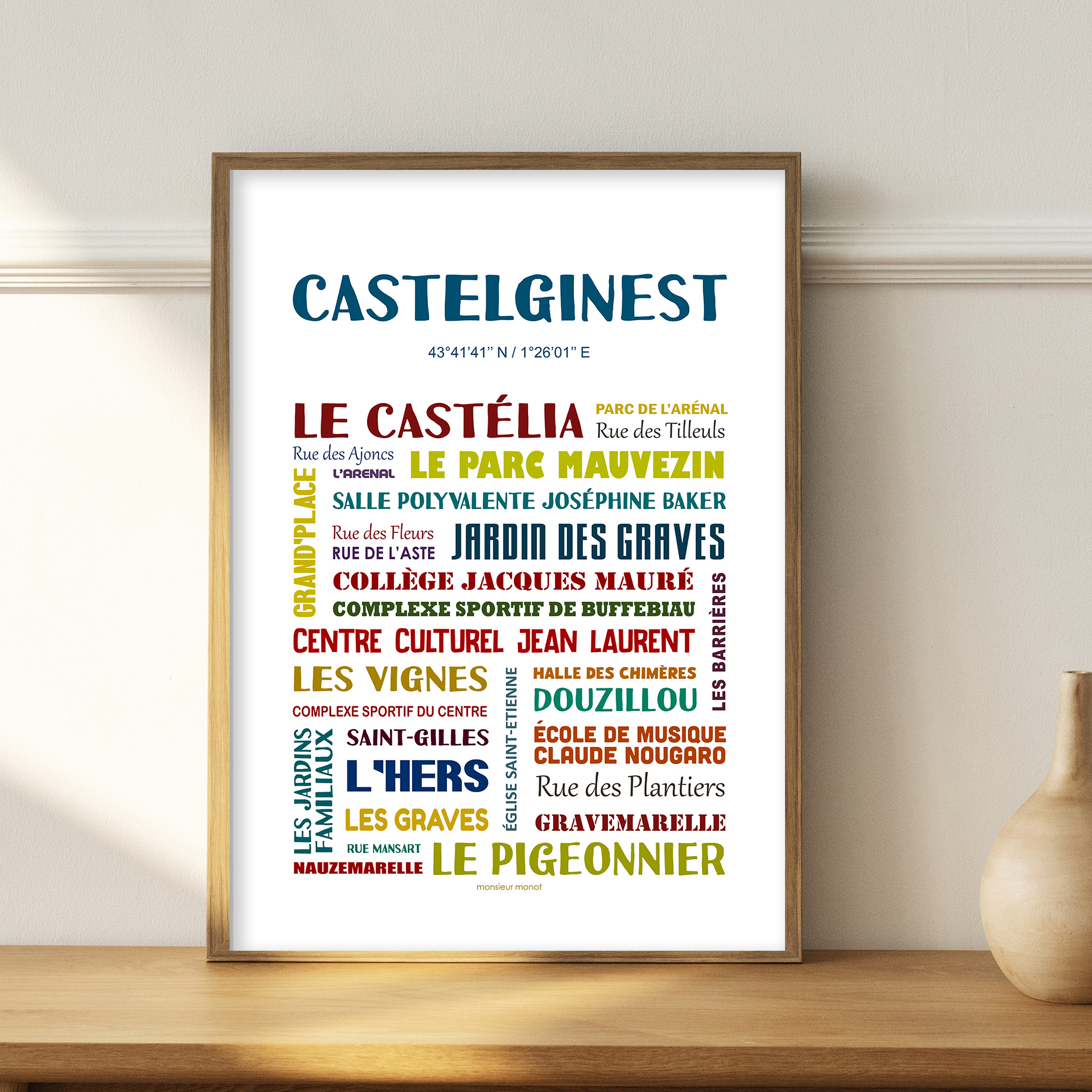 Affiche Castelginest