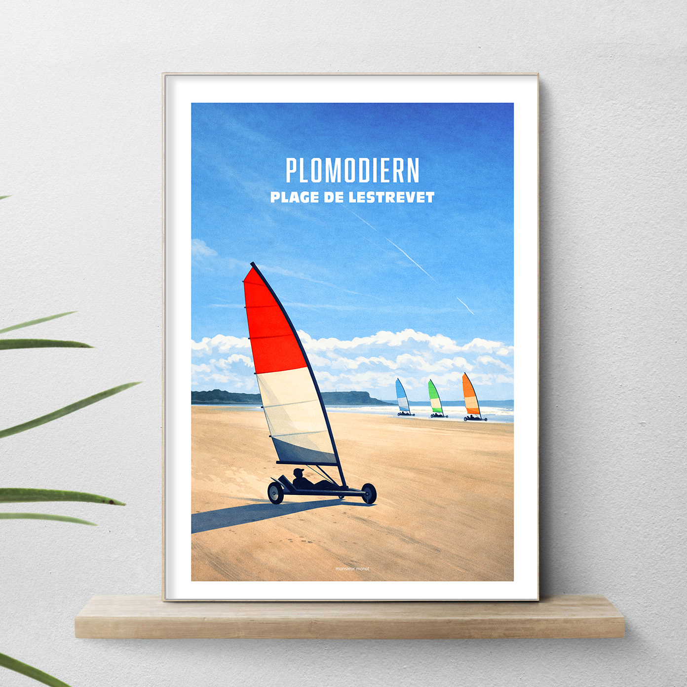 affiche Plomodiern Plage de Lestrevet