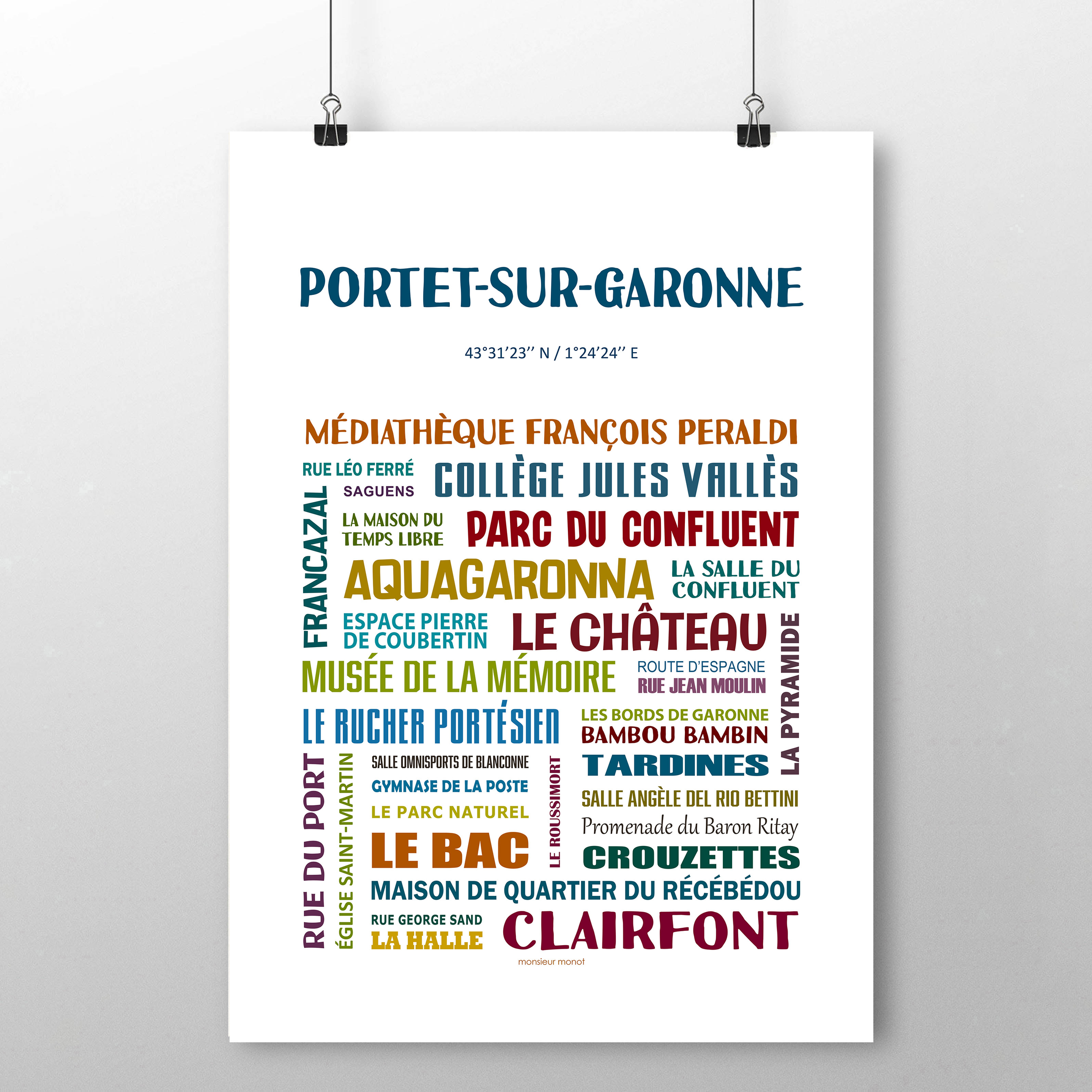 affiche Portet sur Garonne