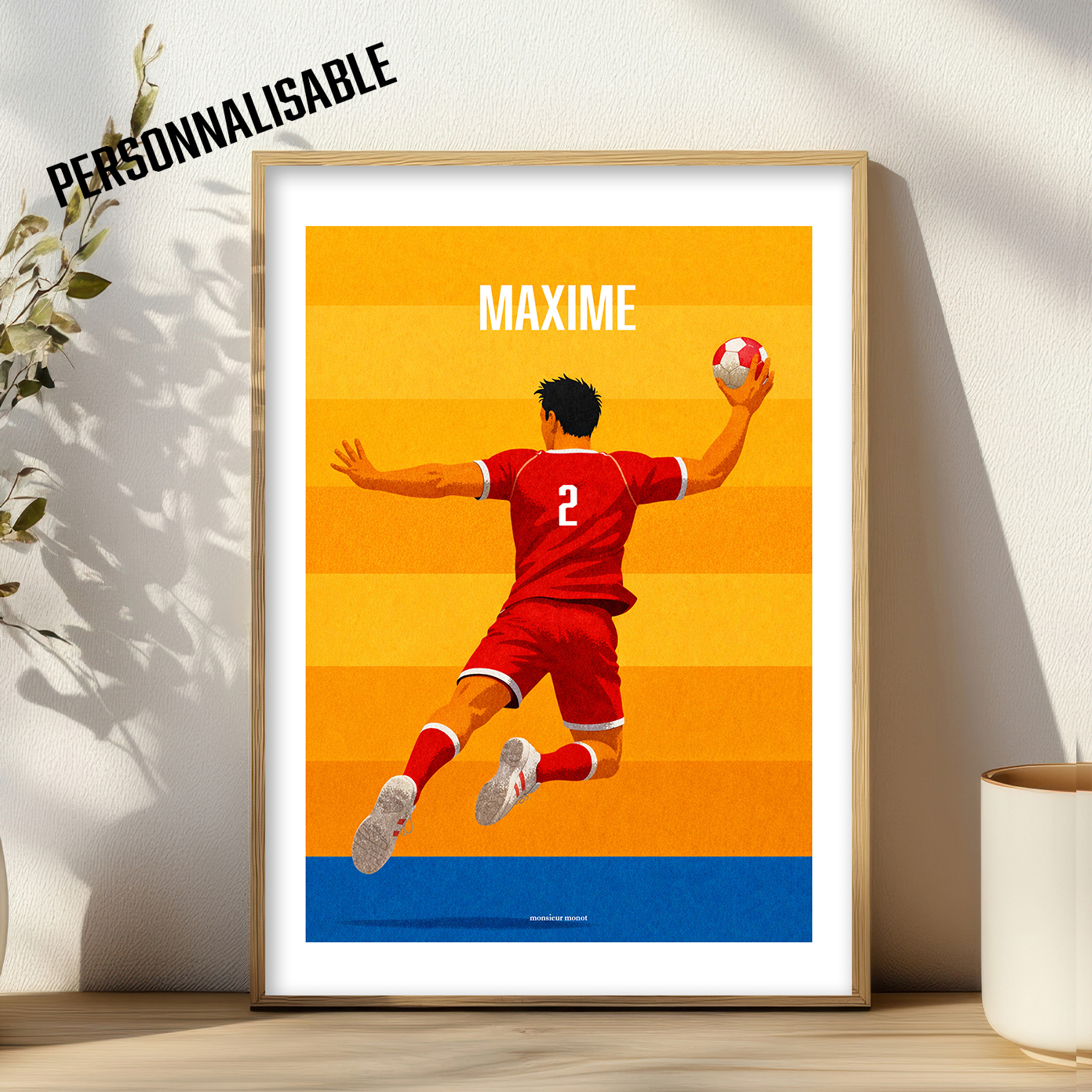 Affiche Hand homme blanc