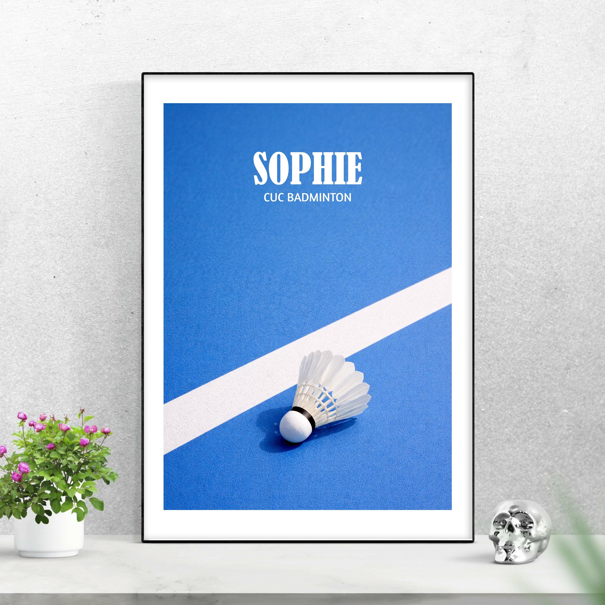 Affiche badminton 1