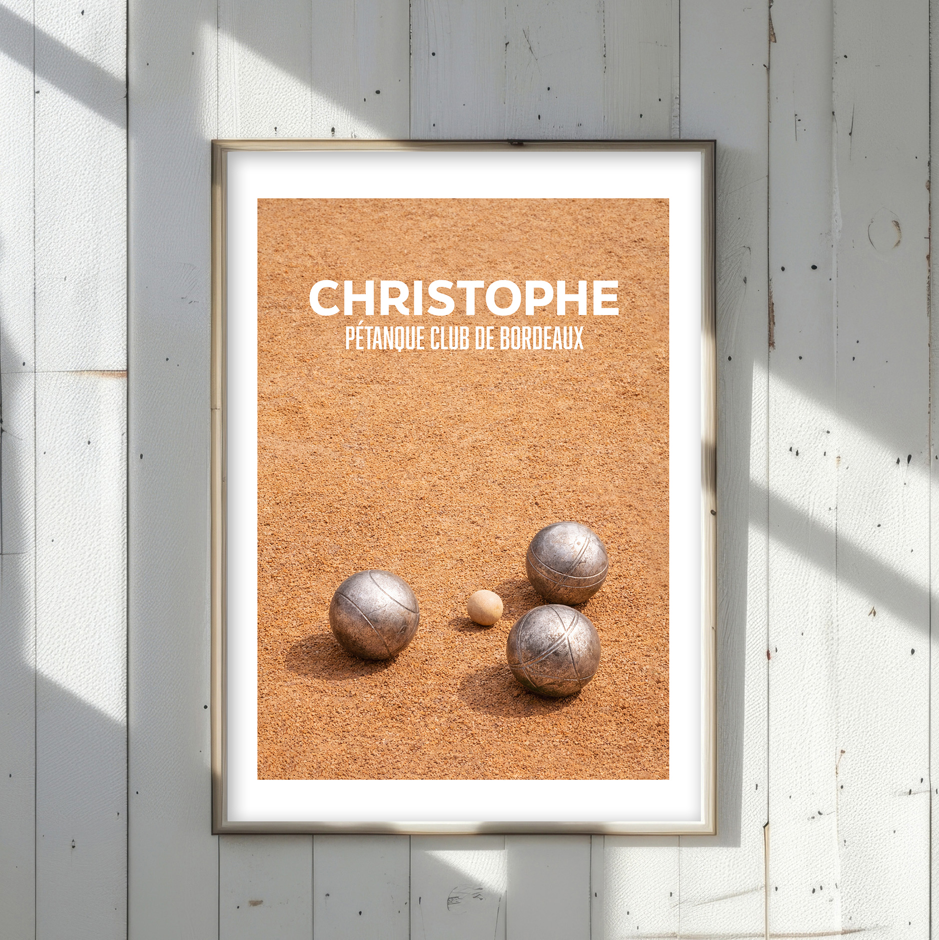 affiche Pétanque 1