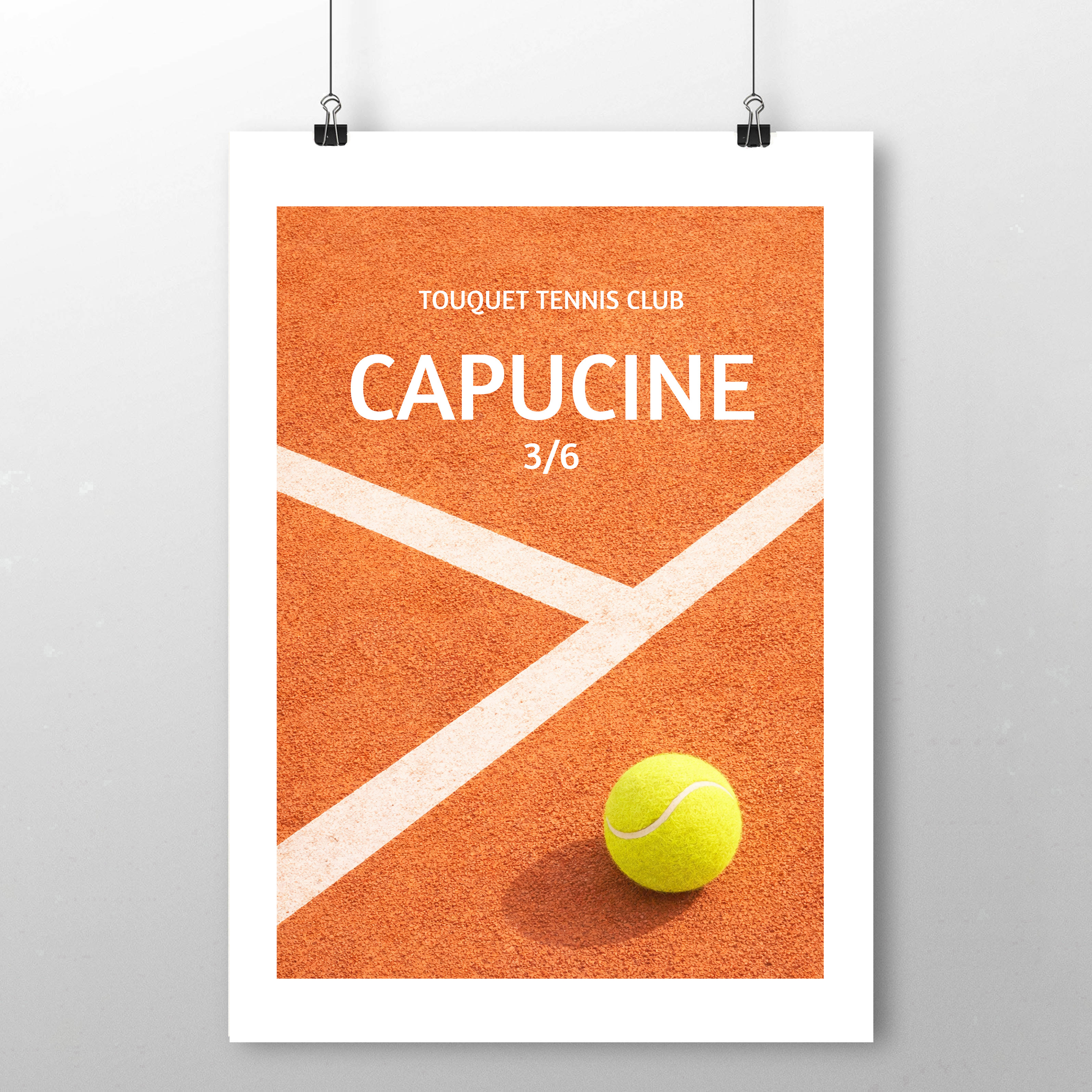affiche Tennis 2