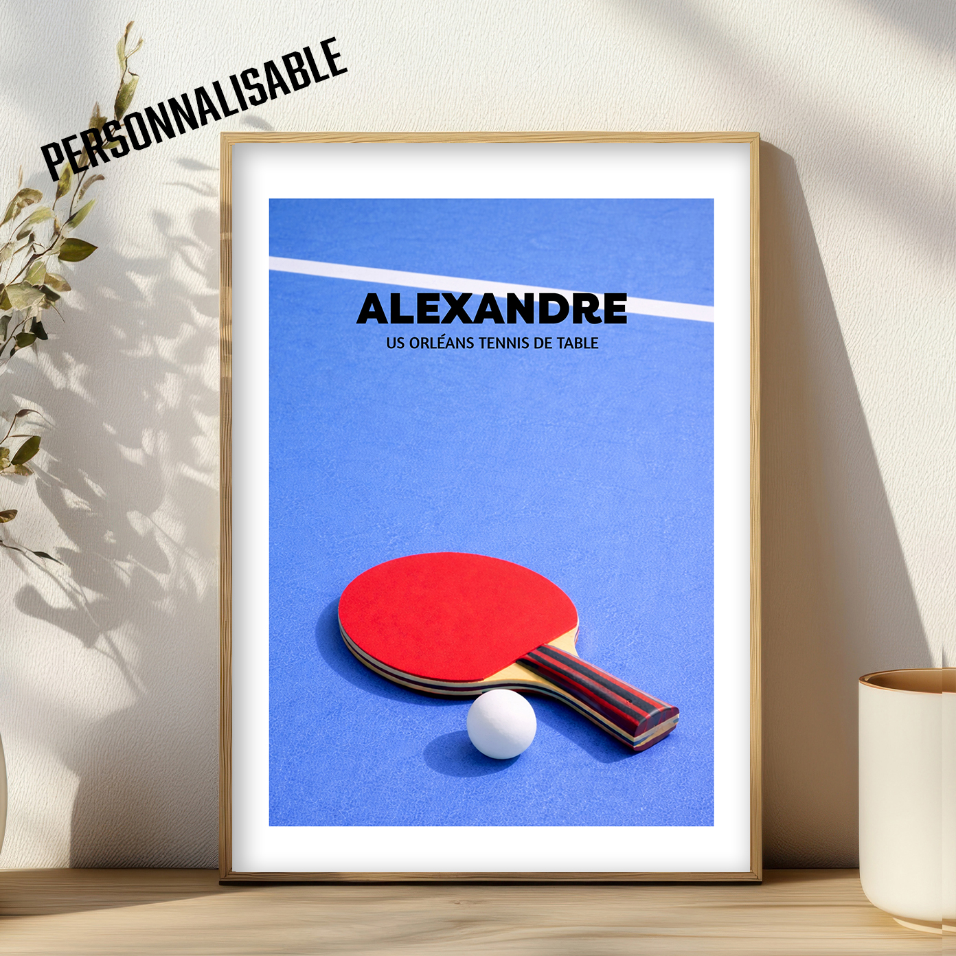 Affiche tennis de table 1