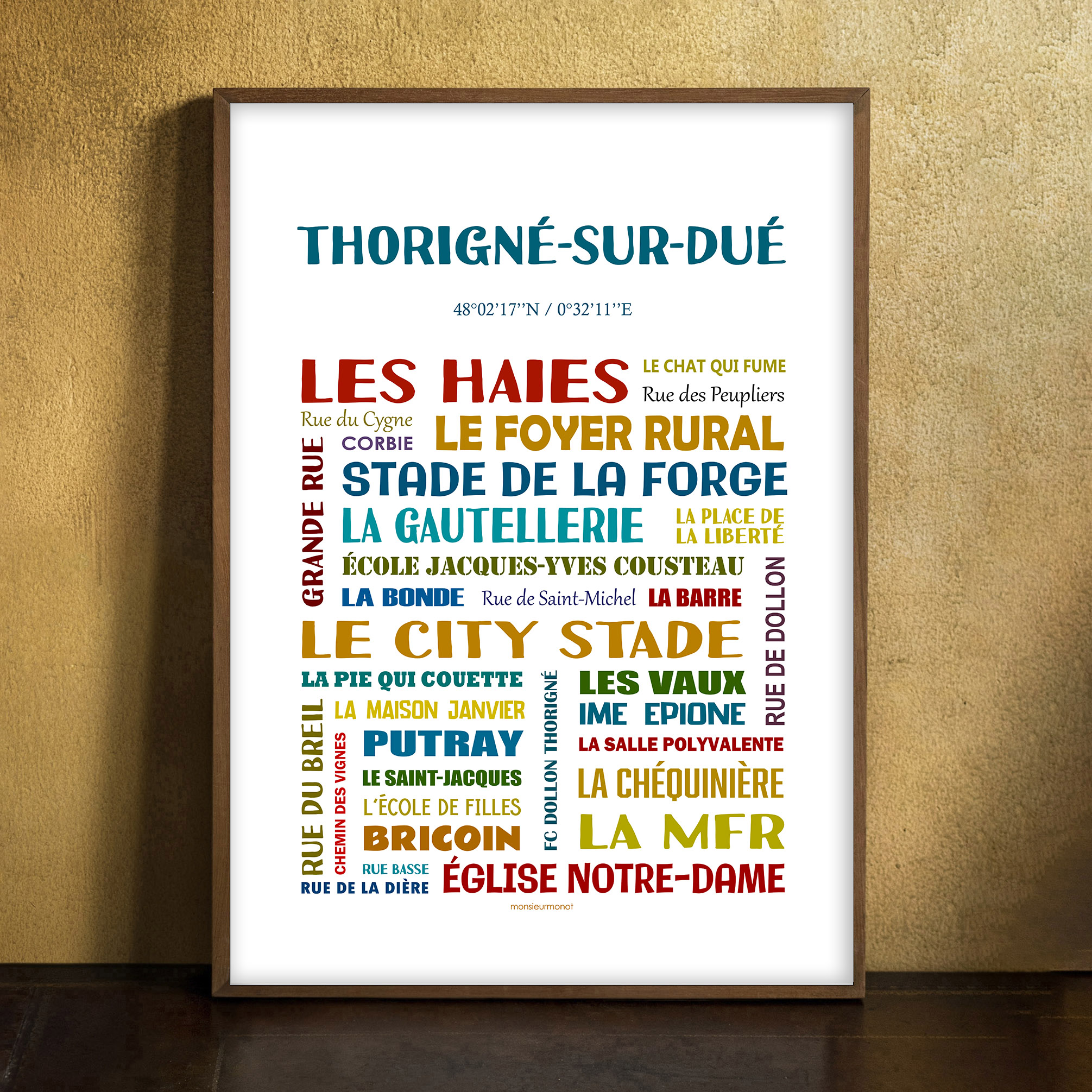 affiche Thorigné sur Dué