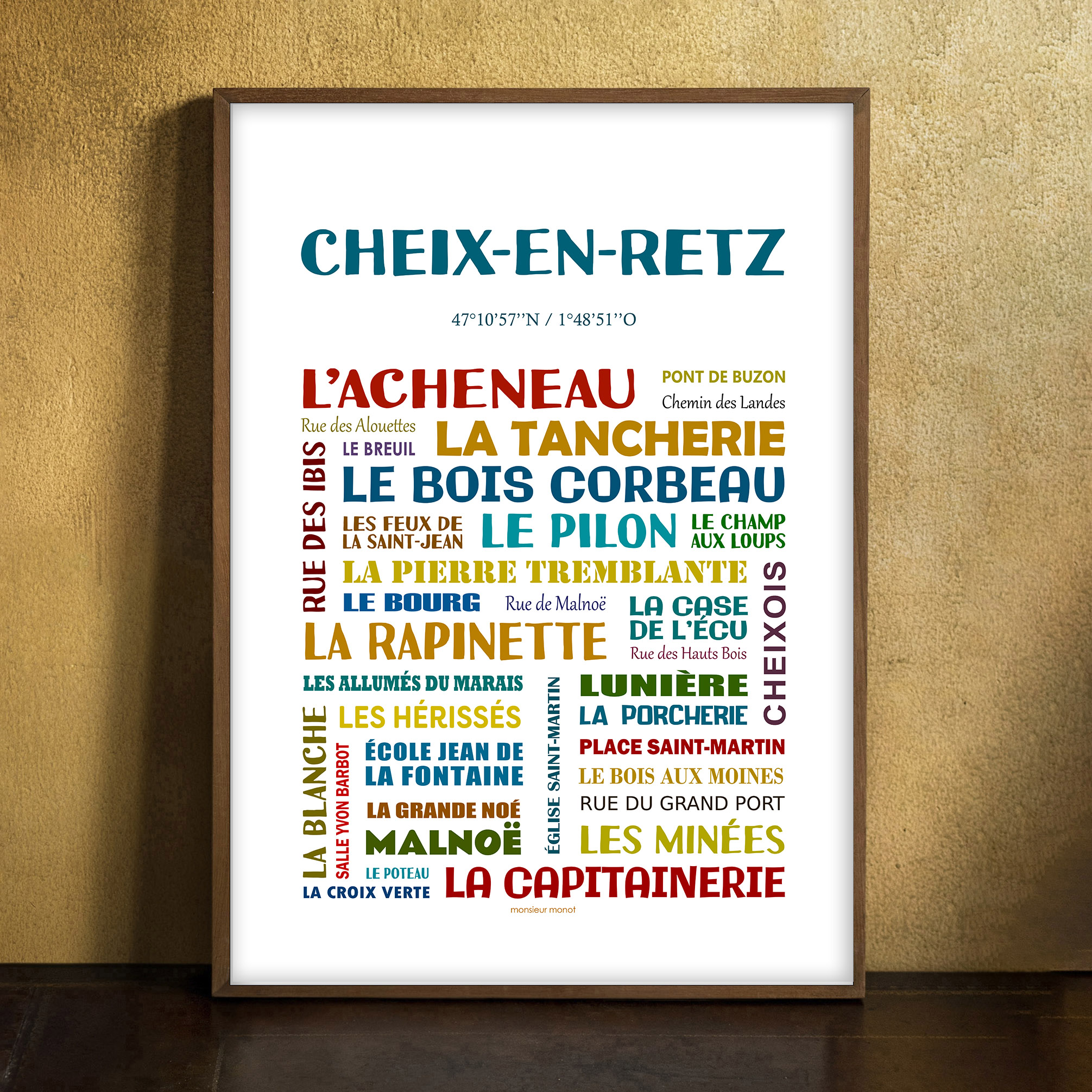 affiche Cheix en Retz quartiers