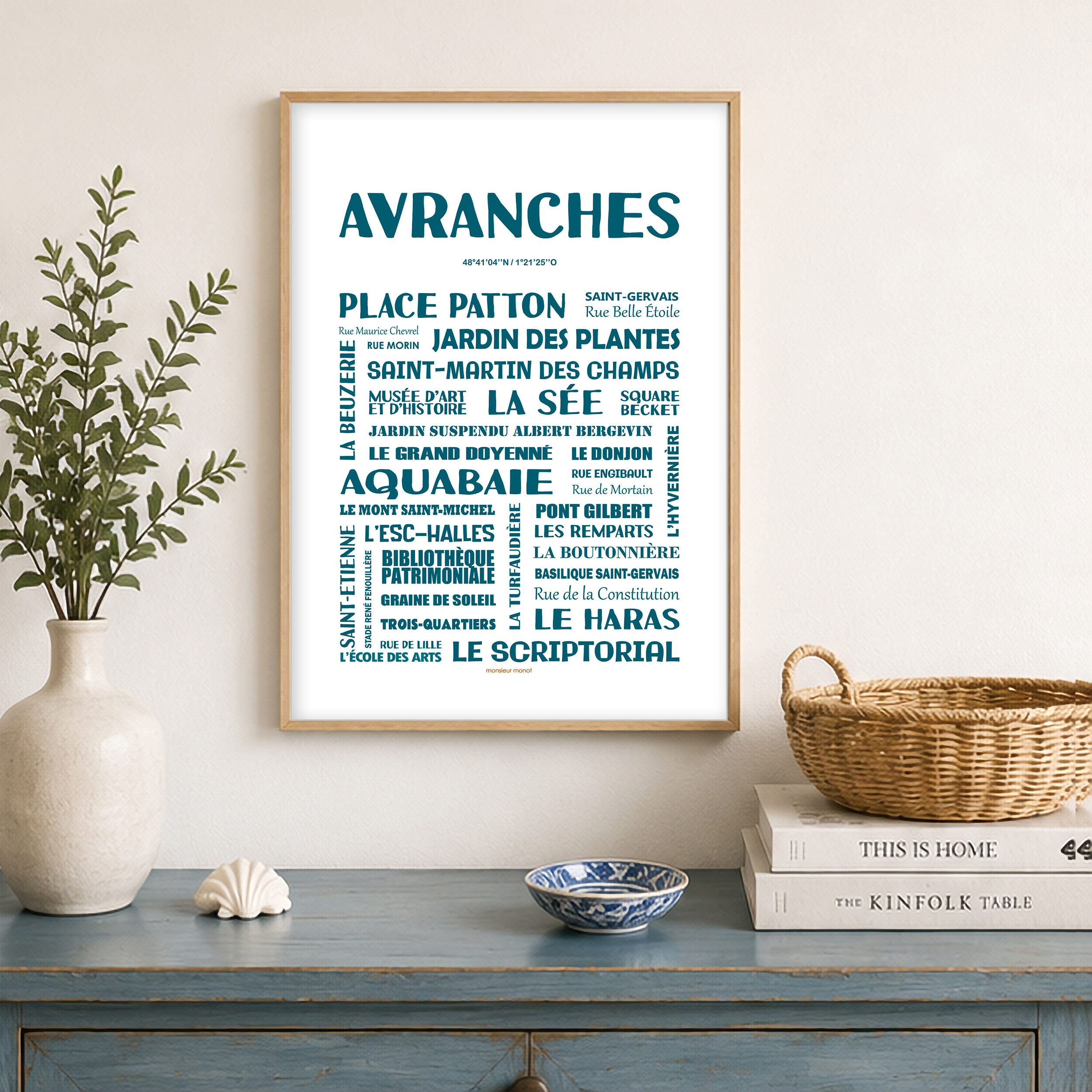 Affiche quartier bleue 2