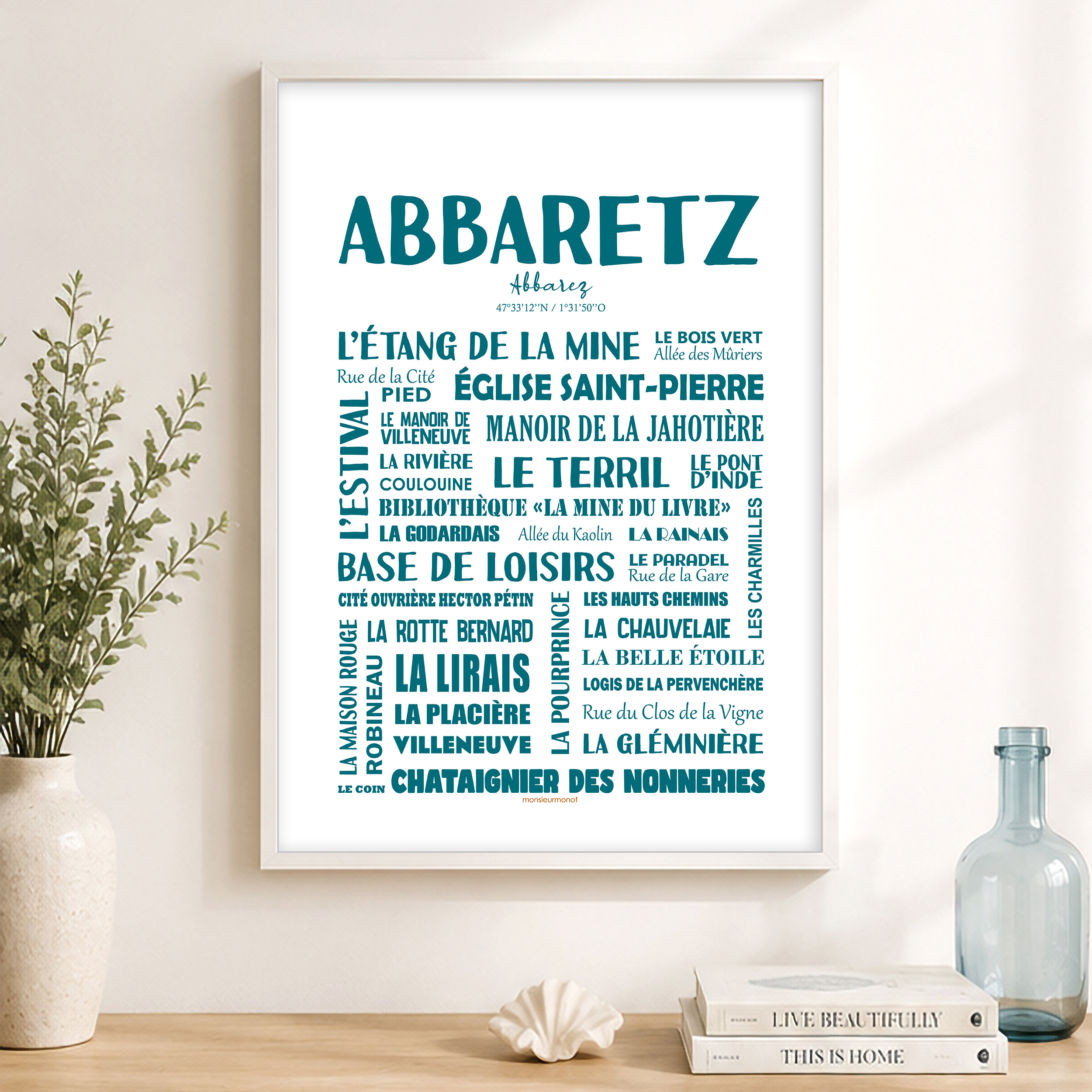 Affiche quartiers bleue 3