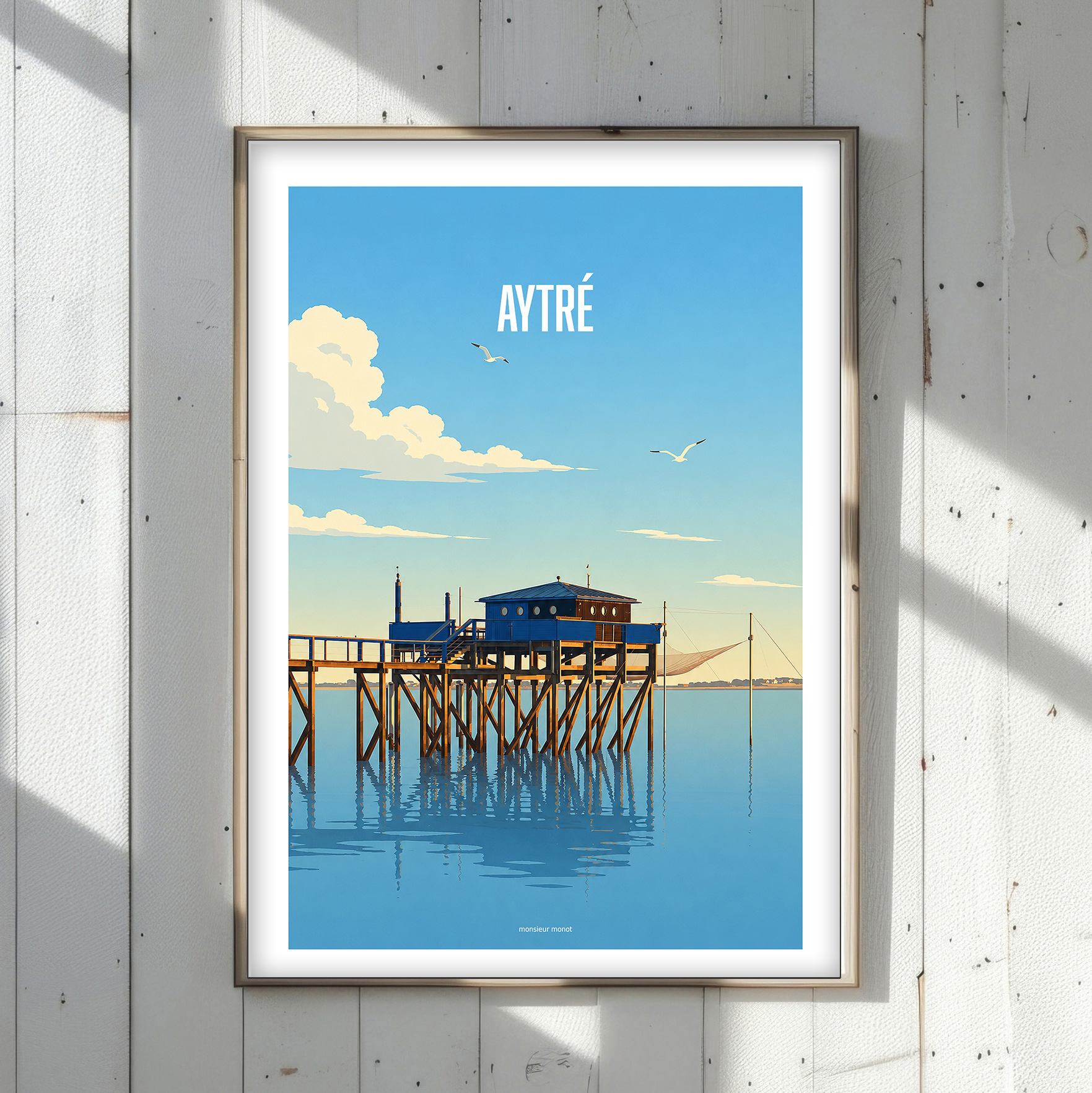 affiche Aytré la cabane