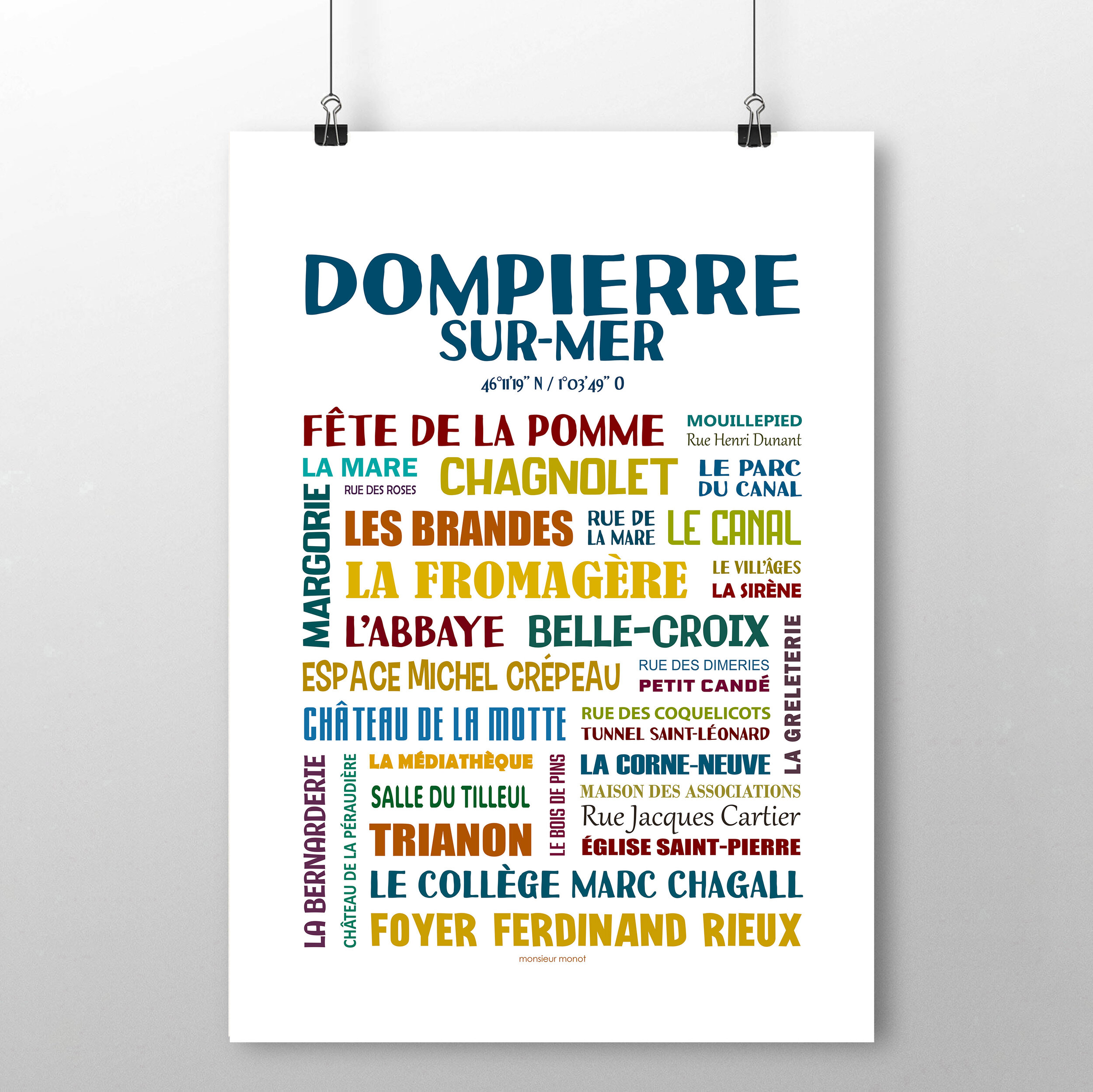 affiche Dompierre Sur Mer 2