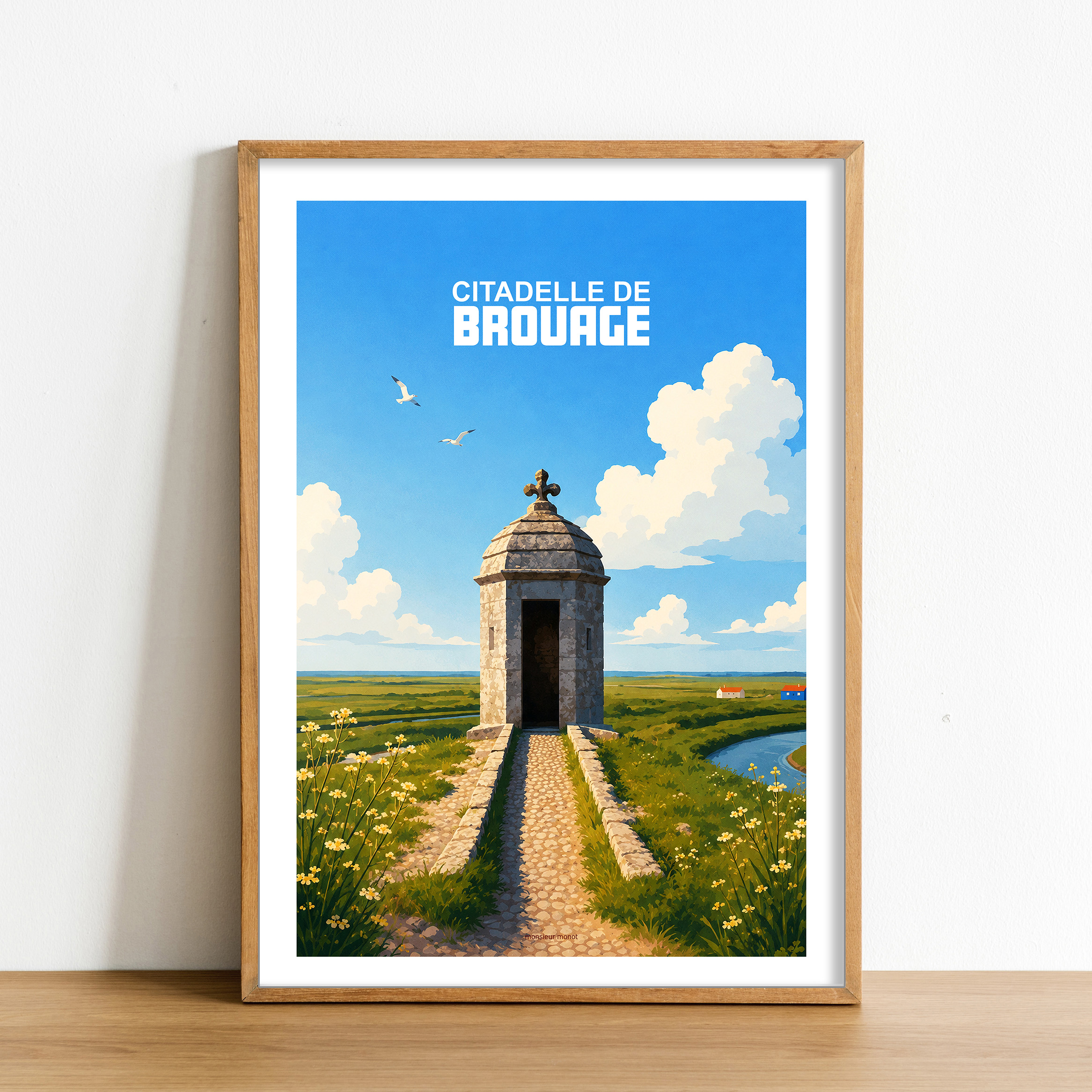 Affiche Citadelle de Brouage