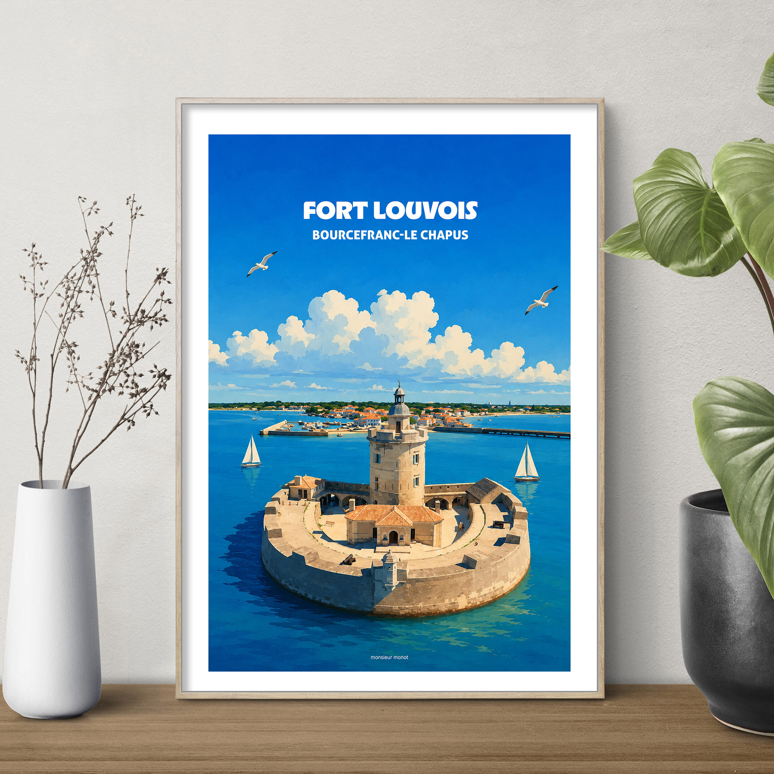affiche Fort Louvois - Bourcefranc le Chapus