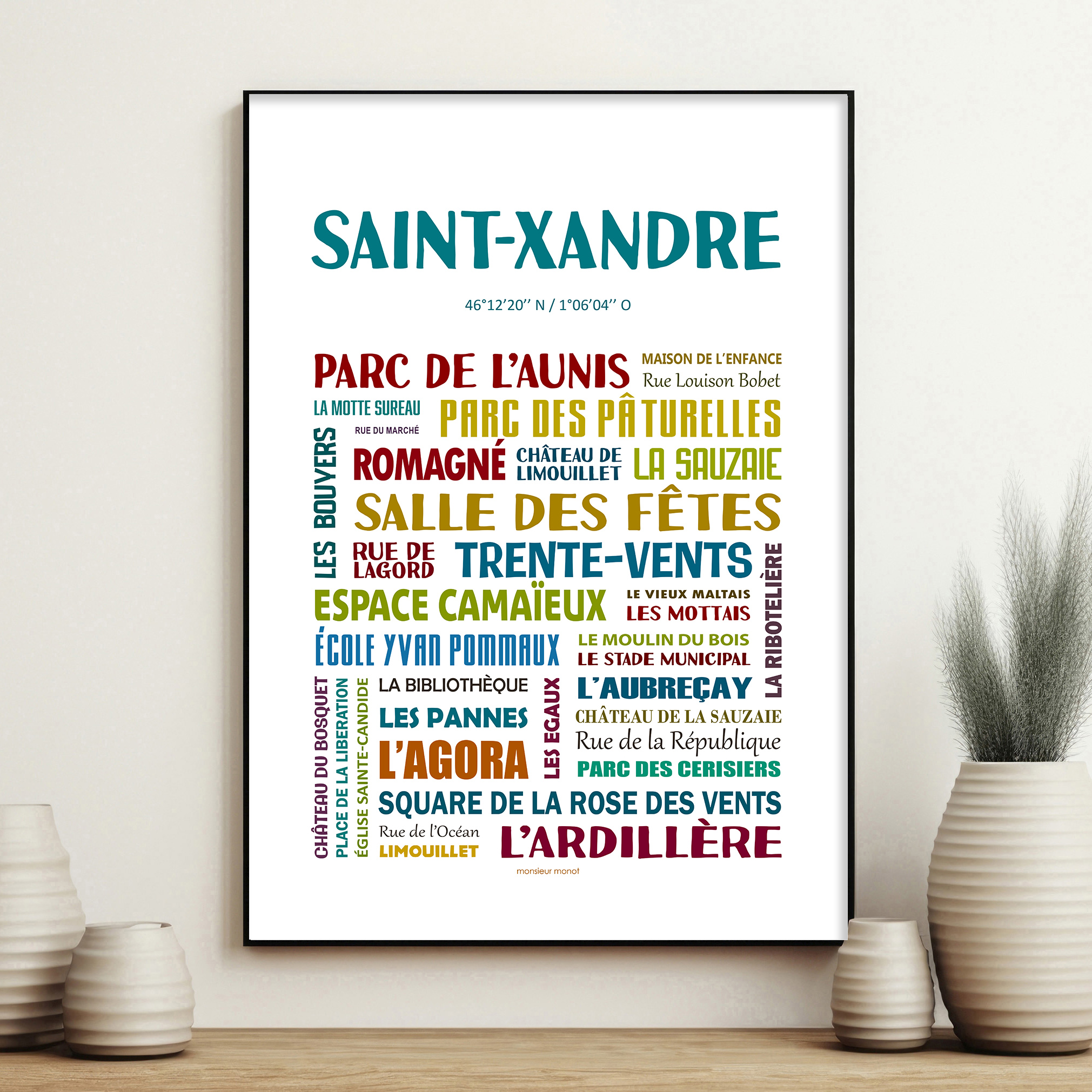 affiche saint-Xandre 17
