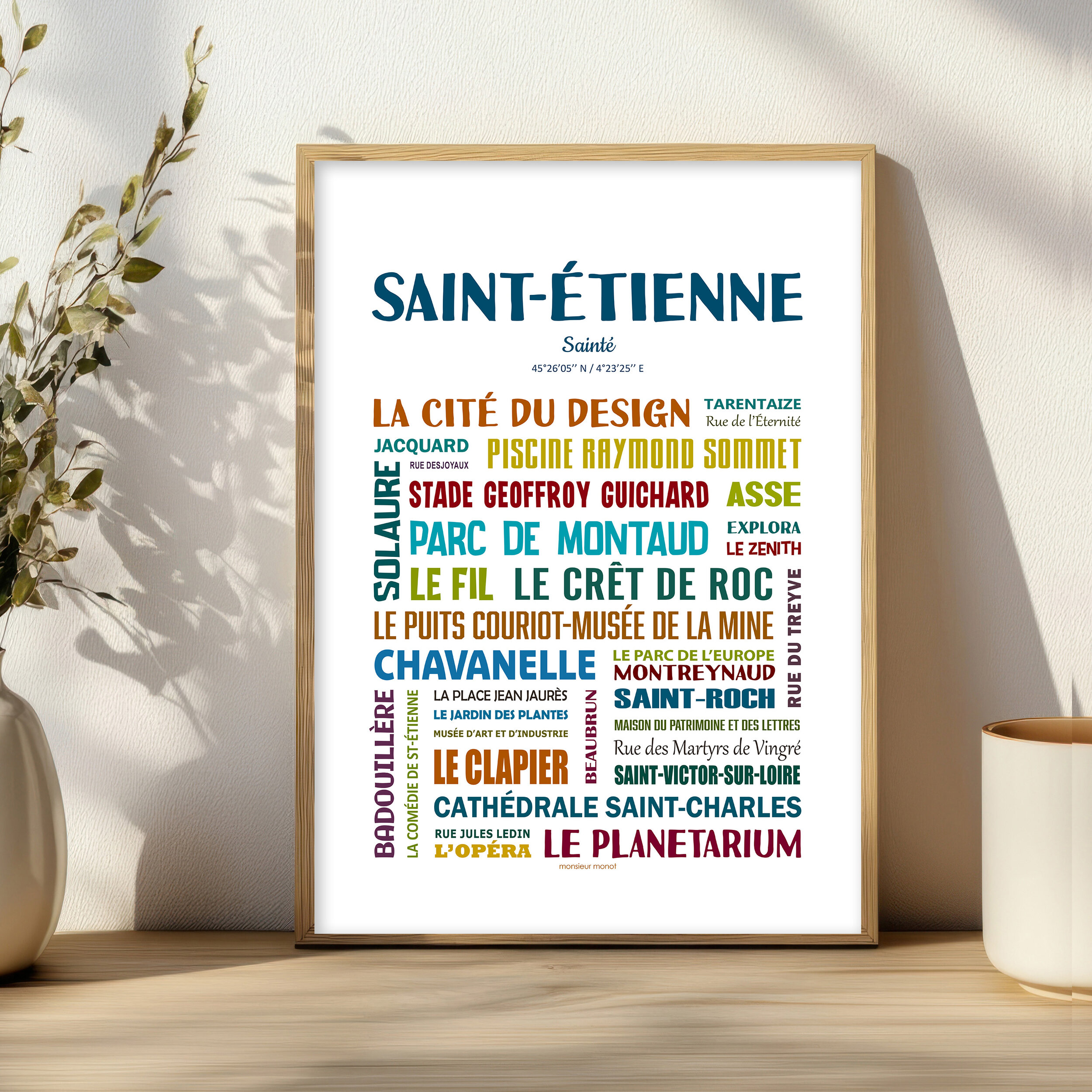 Affiche Saint-étienne