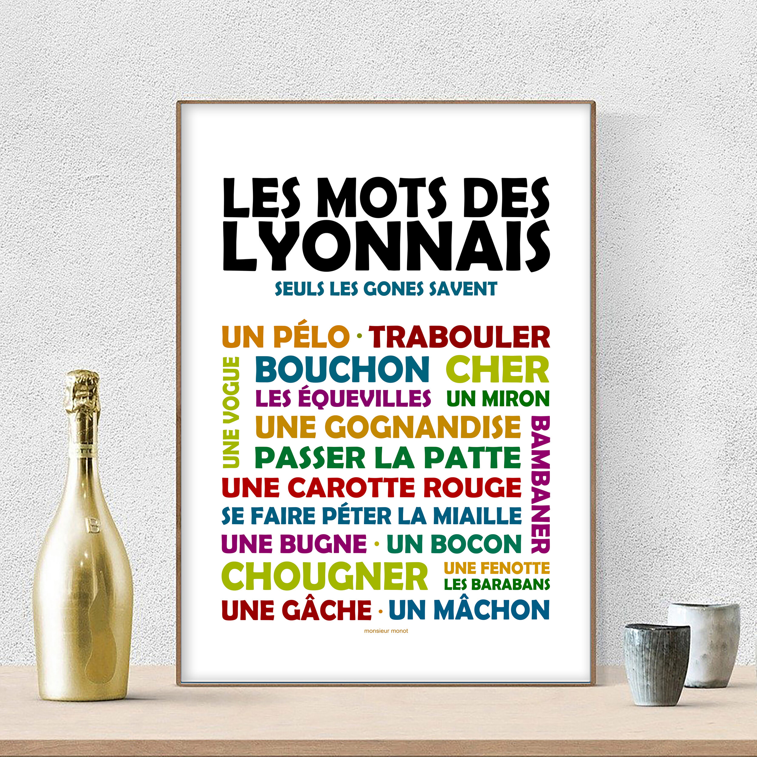 affiche Les mots des Lyonnais