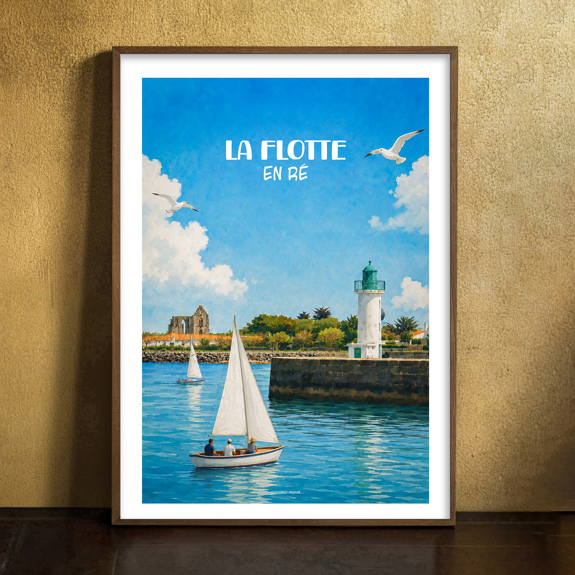 affiche La flotte en ré