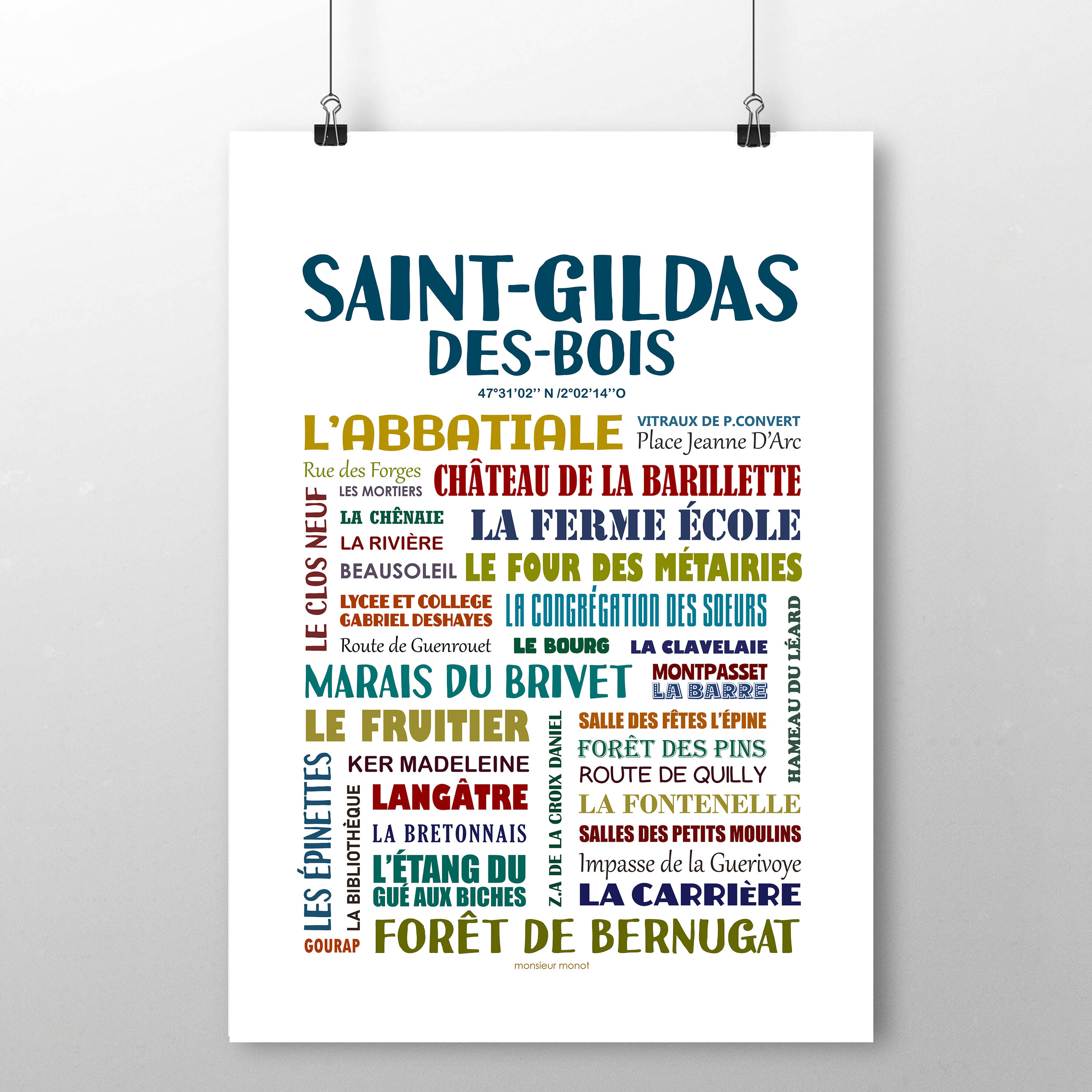 affiche Saint-Gildas des Bois 2