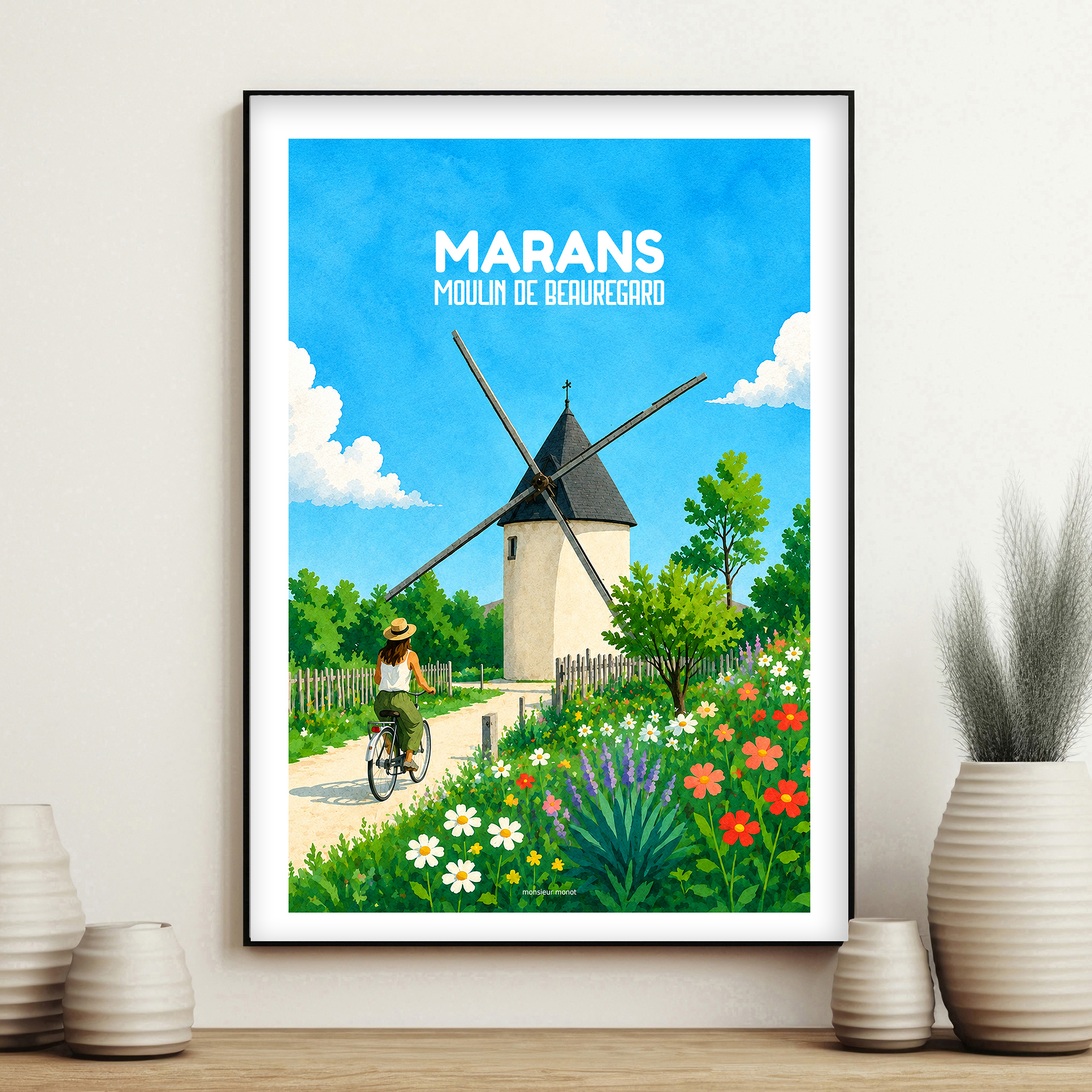 affiche de Marans Moulin de Beauregard