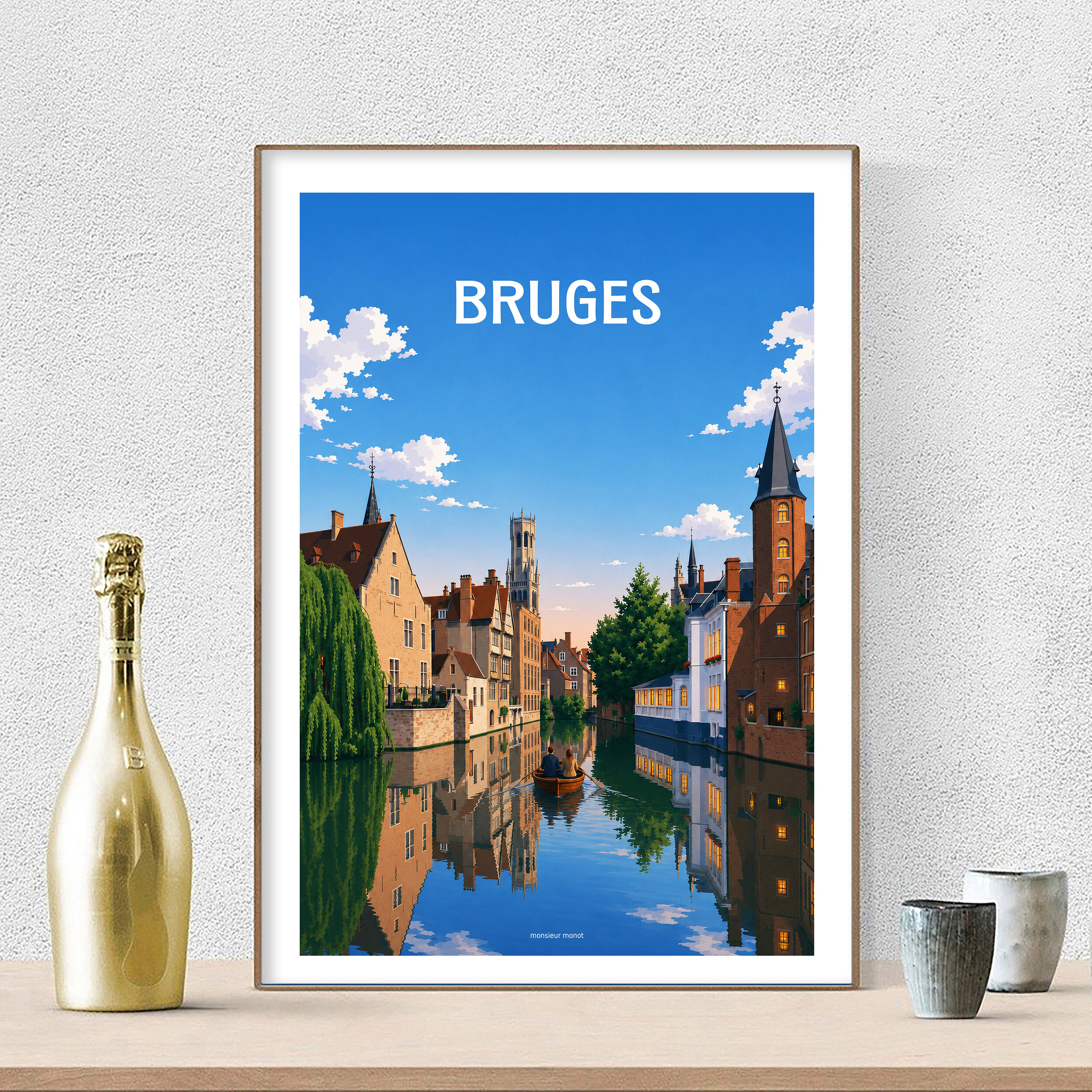 affiche de Bruges