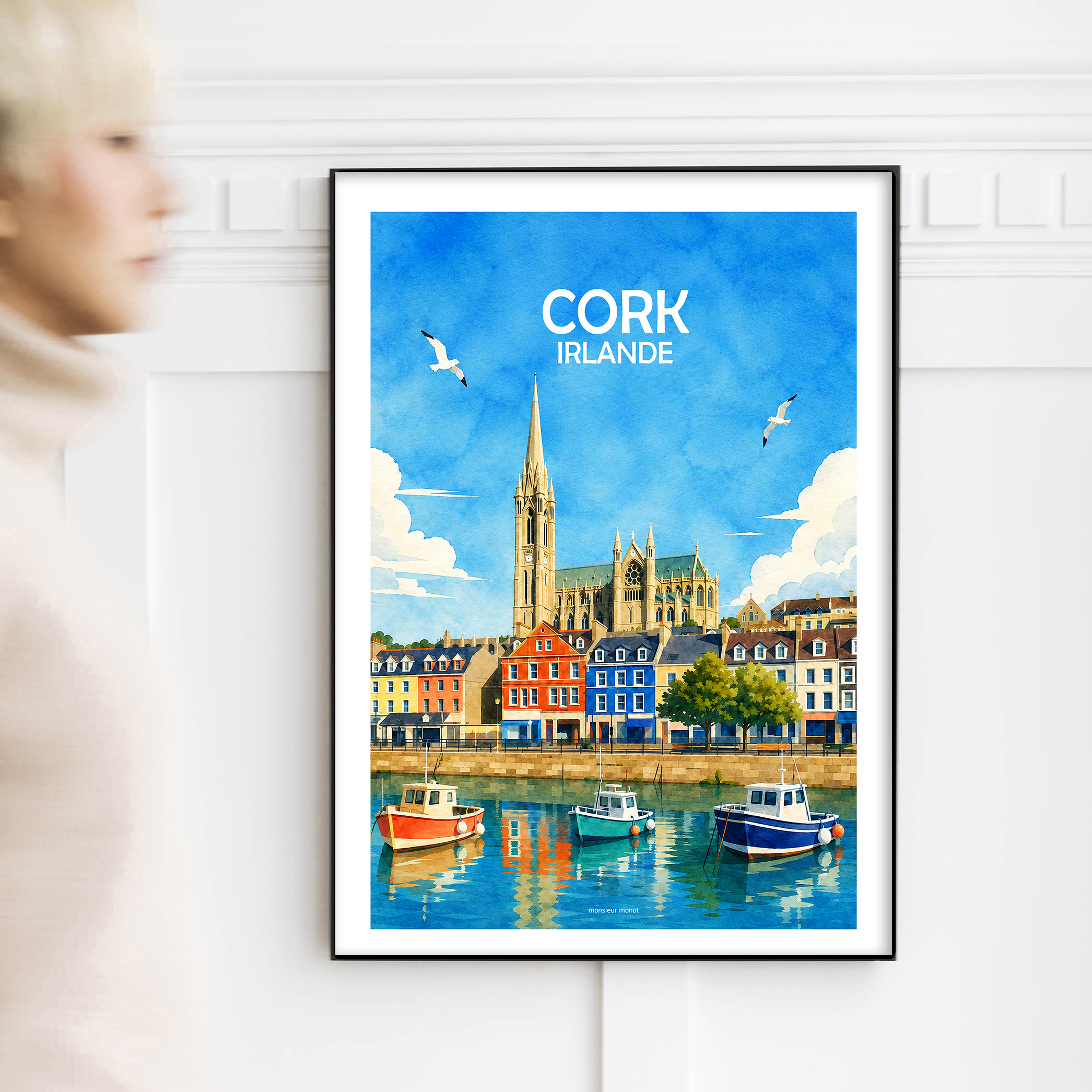 affiche de Cork - Irlande
