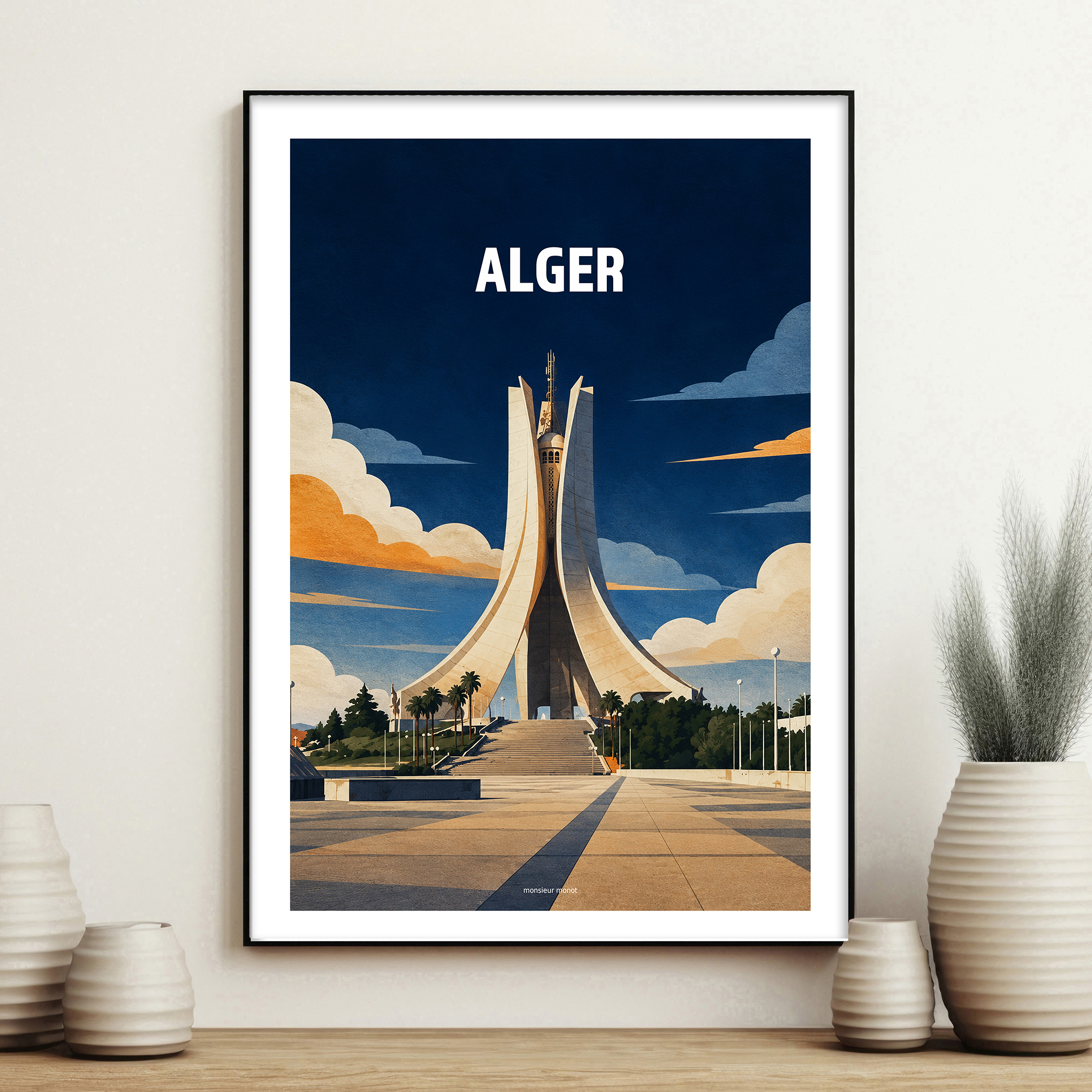 affiche Alger