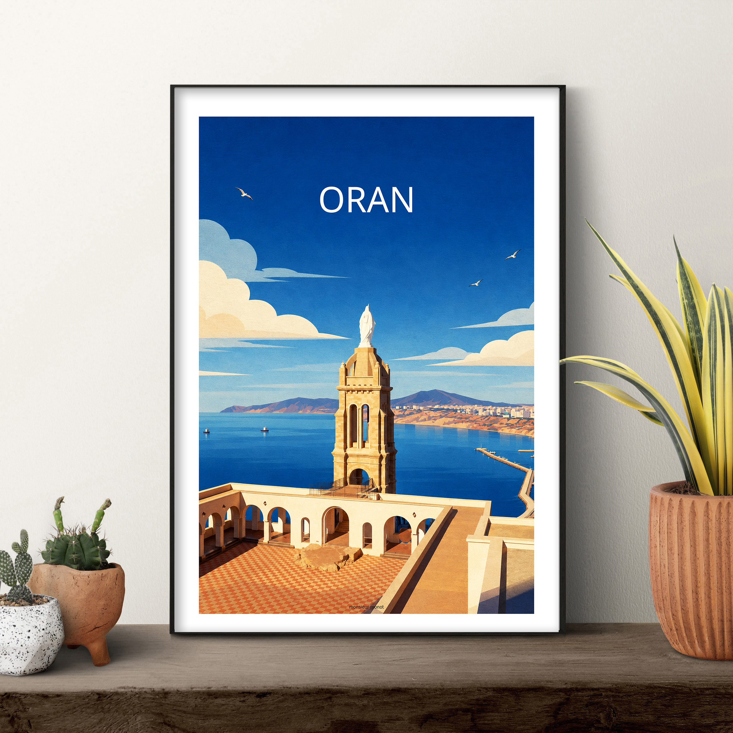 affiche Oran en Algérie