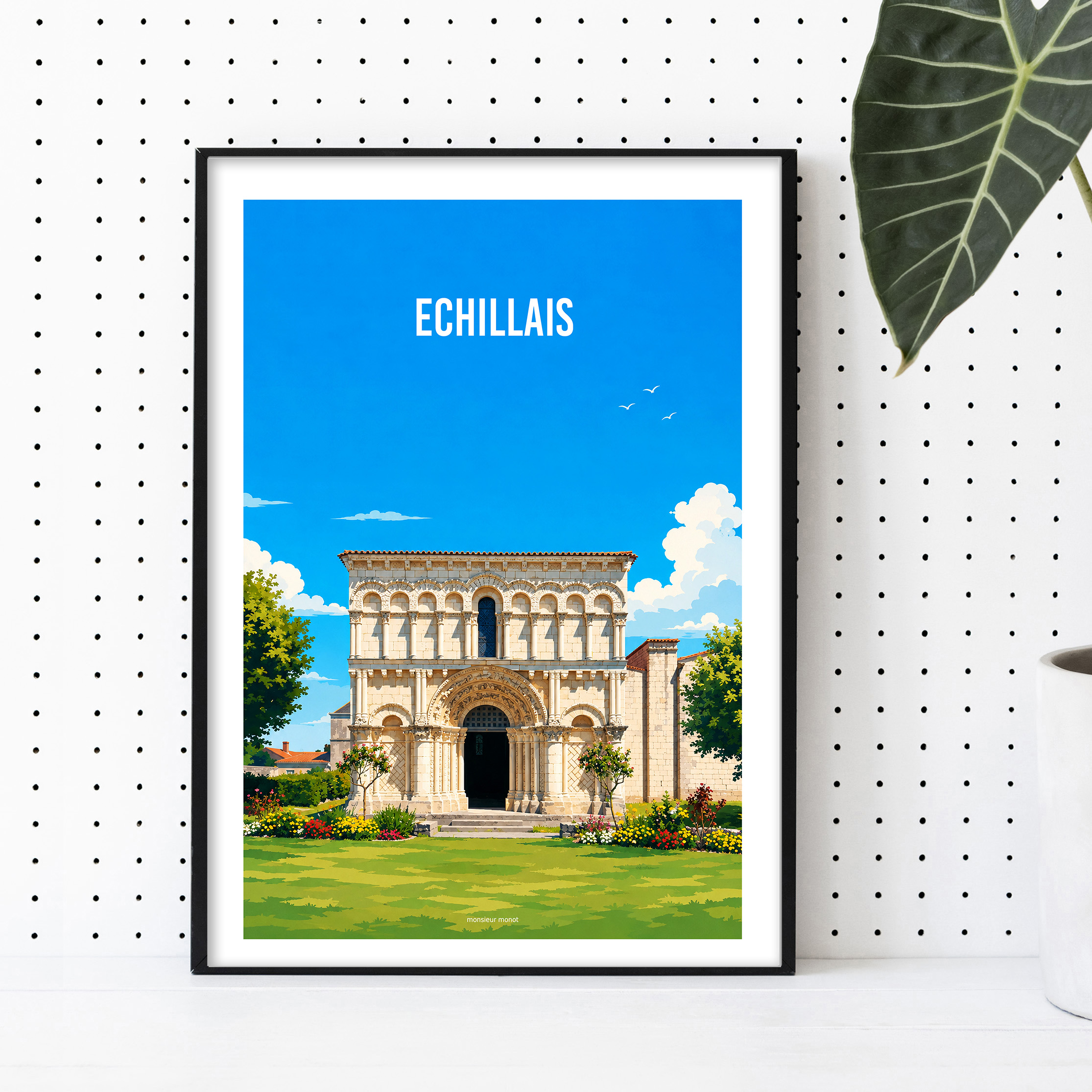 affiche Echillais couleur