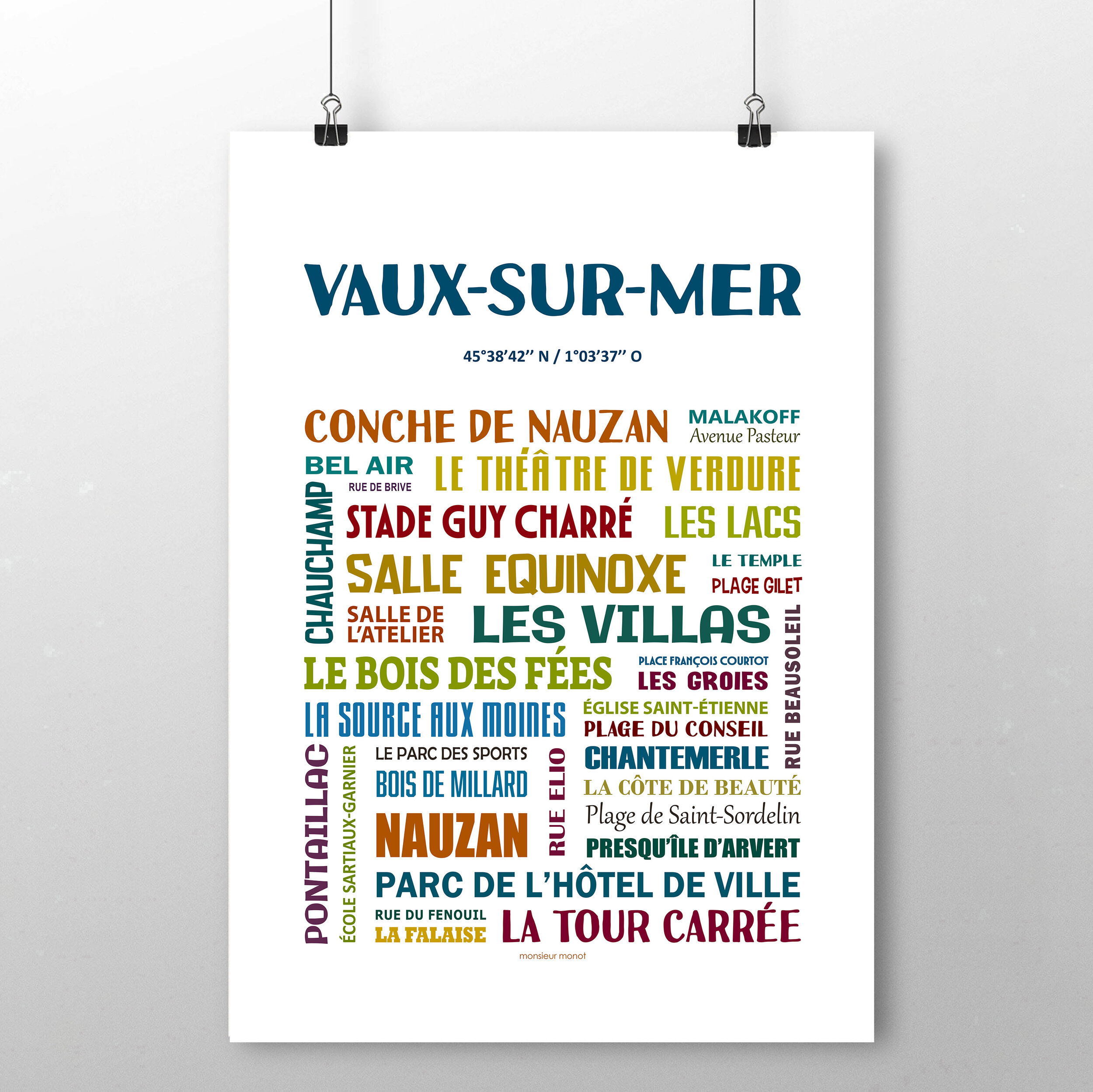 affiche Vaux sur Mer